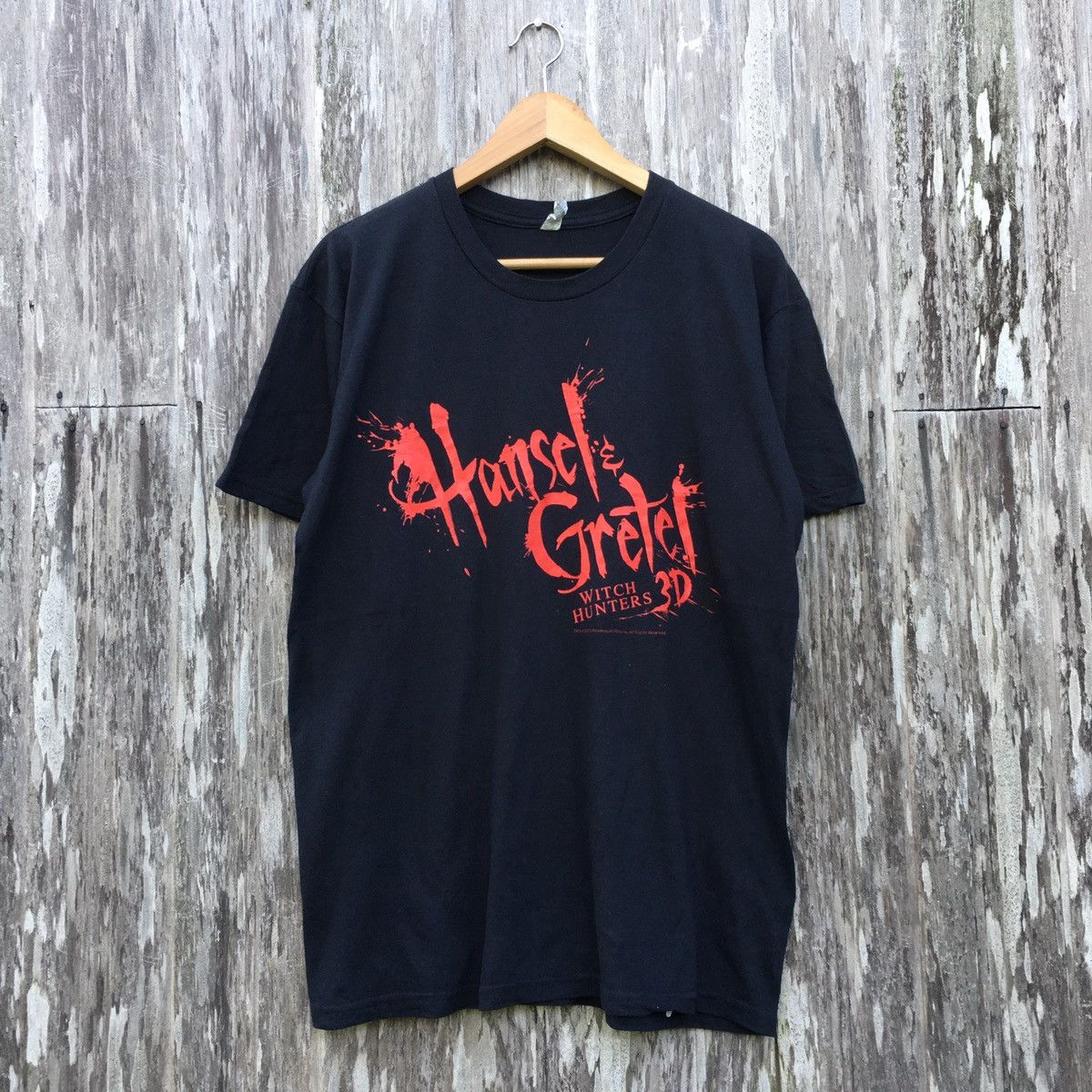 Vintage Thrashed Faded Witch Hunters Hansel & Gretel Promo Movie ERD Size US L / EU 52-54 / 3 - 1 Thumbnail