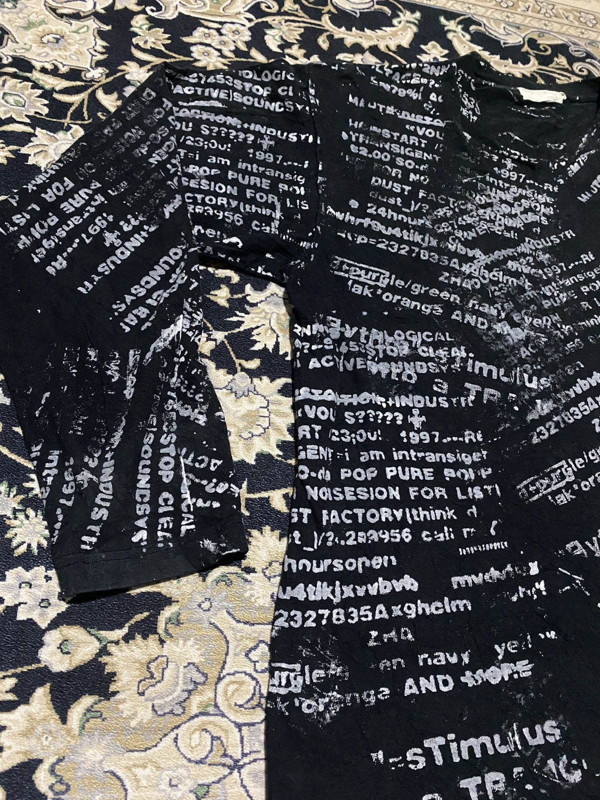 Japanese Brand × Jean Paul Gaultier Vtg 97’ L/S Tshirt Punk Anarchy OVP Design Size US M / EU 48-50 / 2 - 5 Thumbnail