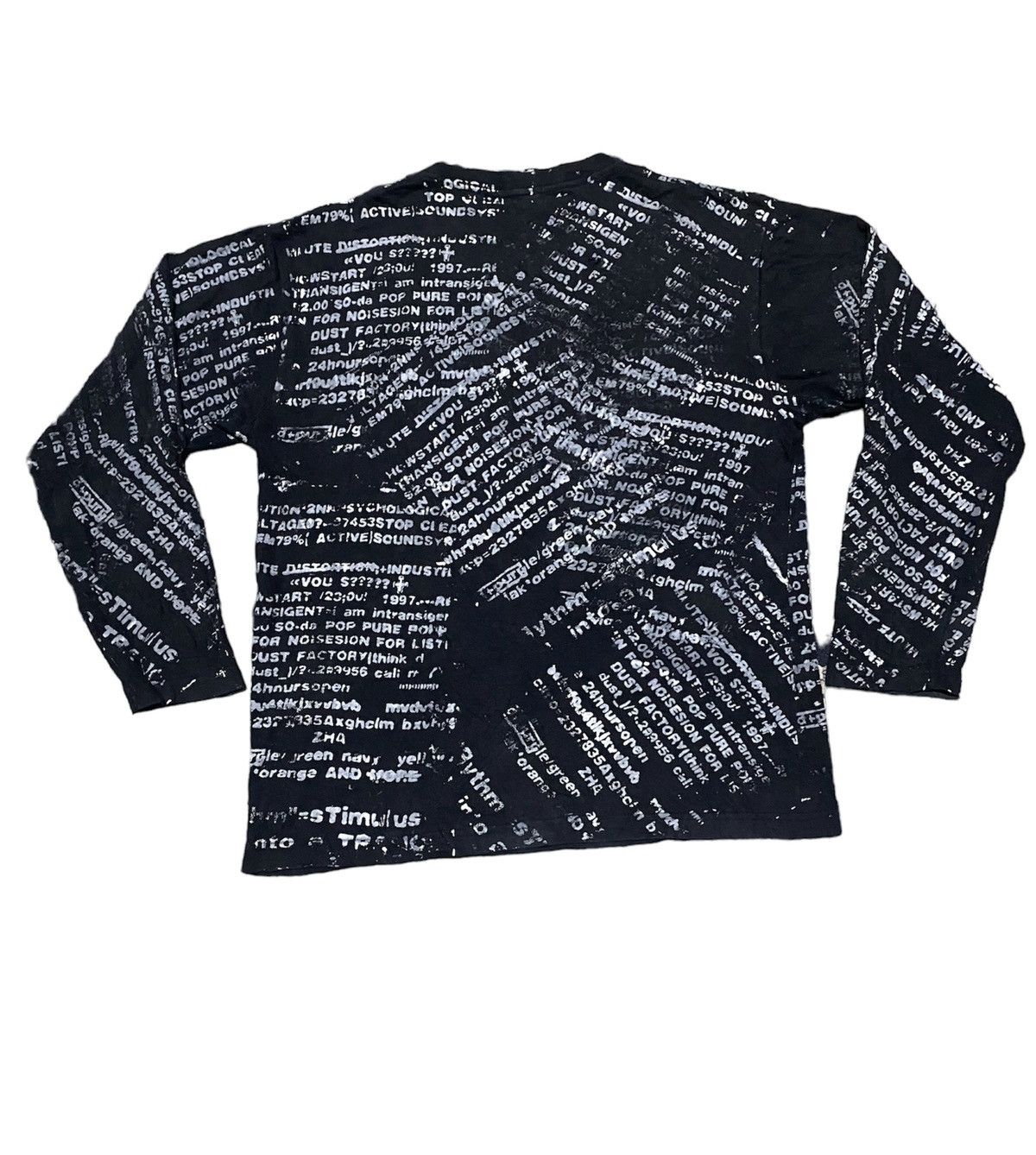 Japanese Brand × Jean Paul Gaultier Vtg 97’ L/S Tshirt Punk Anarchy OVP Design Size US M / EU 48-50 / 2 - 2 Thumbnail