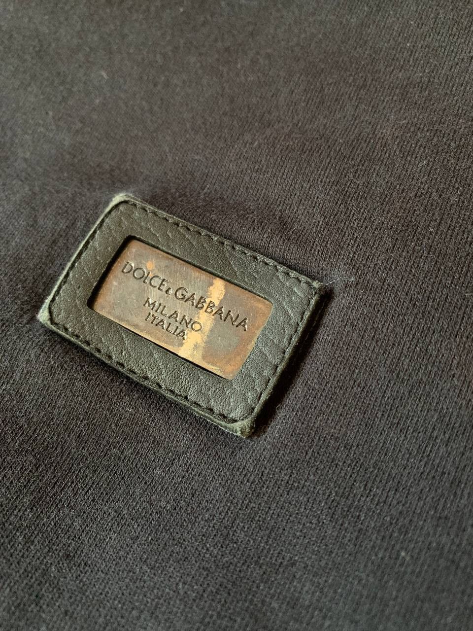 Dolce & Gabbana × Vintage Dolce Gabbana Gold/Black Metal logo Zip Up Jacket Size US S / EU 44-46 / 1 - 7 Thumbnail