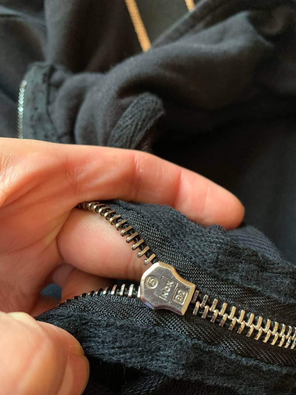 Dolce & Gabbana × Vintage Dolce Gabbana Gold/Black Metal logo Zip Up Jacket Size US S / EU 44-46 / 1 - 6 Thumbnail
