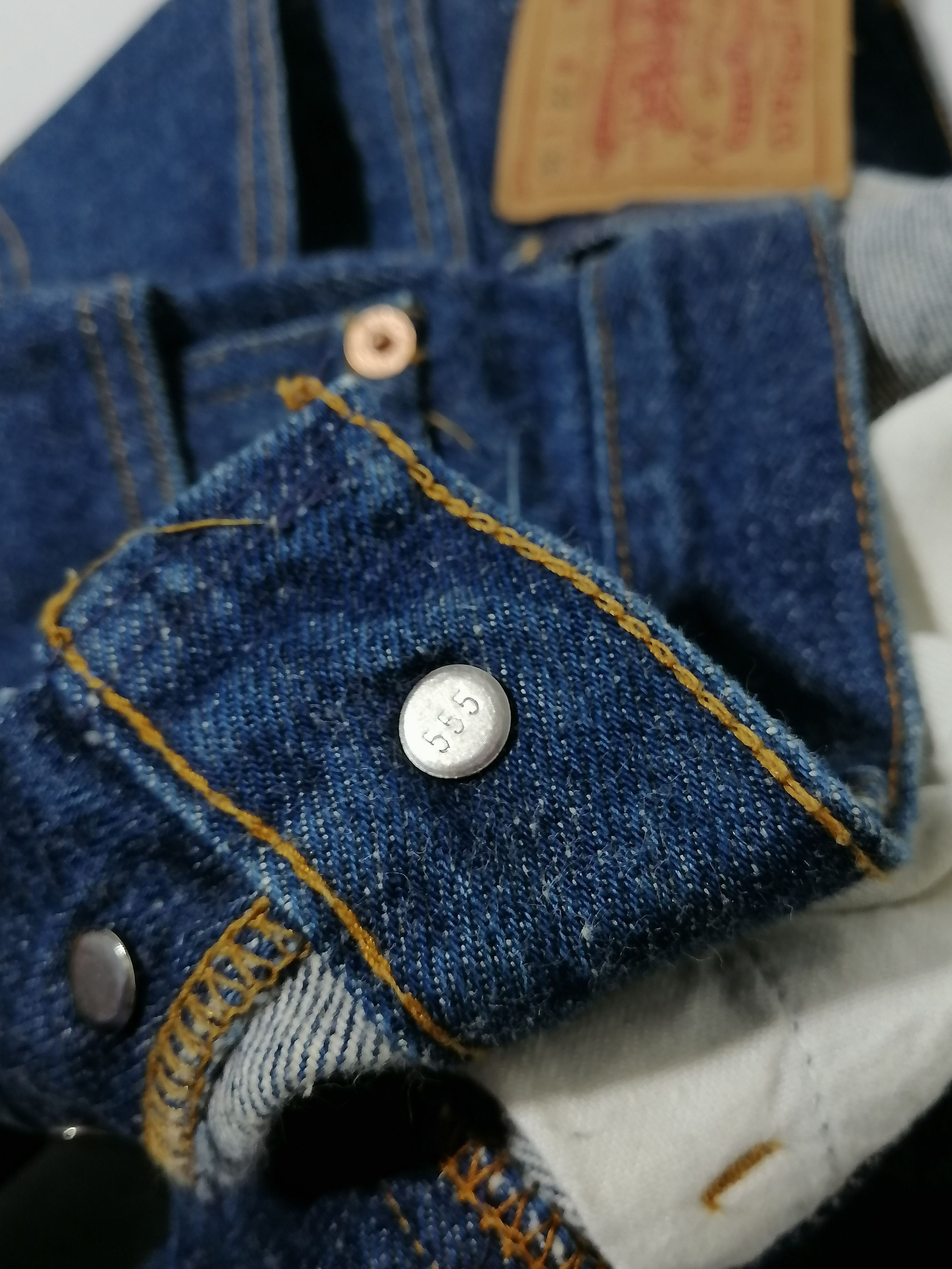 Levi's × Levi's Vintage Clothing × Vintage Vintage Levi's 501 Fly Button Denim Jeans Size US 27 - 6 Thumbnail