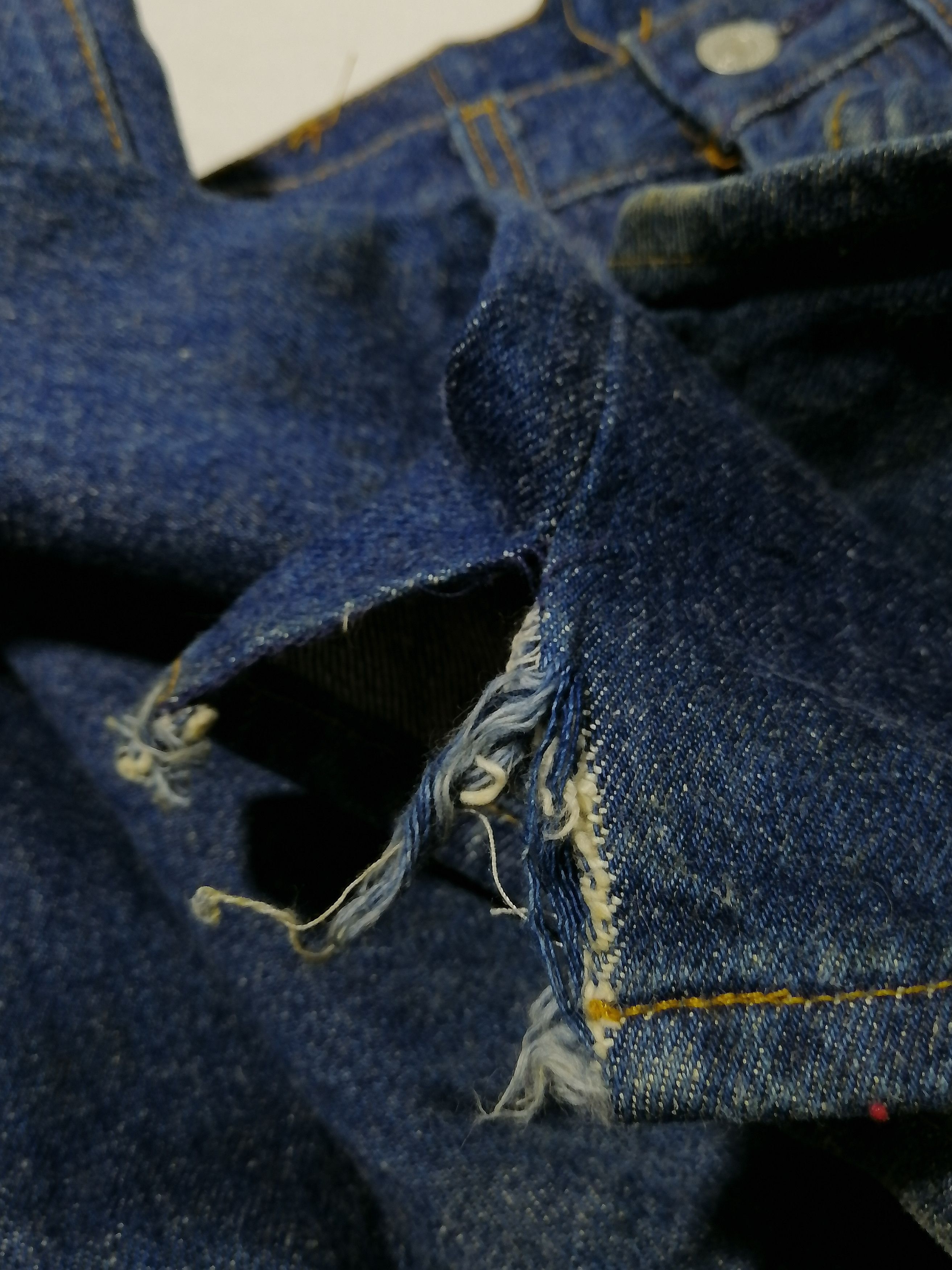 Levi's × Levi's Vintage Clothing × Vintage Vintage Levi's 501 Fly Button Denim Jeans Size US 27 - 3 Thumbnail