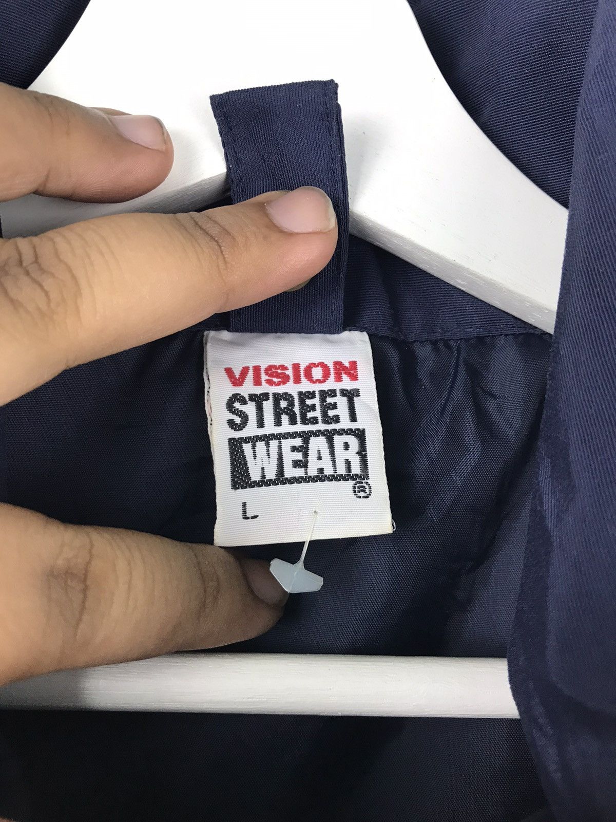 Japanese Brand × Vintage × Vision Streetwear Vision Streetwear Full Zipper jacket Size US L / EU 52-54 / 3 - 6 Thumbnail