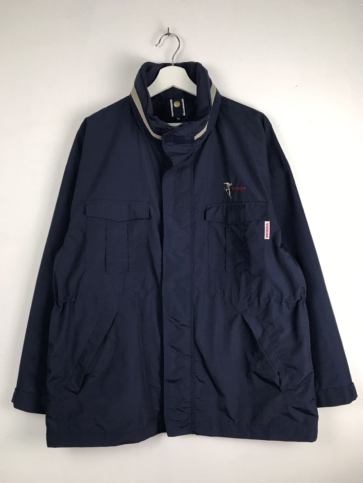 Japanese Brand × Vintage × Vision Streetwear Vision Streetwear Full Zipper jacket Size US L / EU 52-54 / 3 - 1 Thumbnail