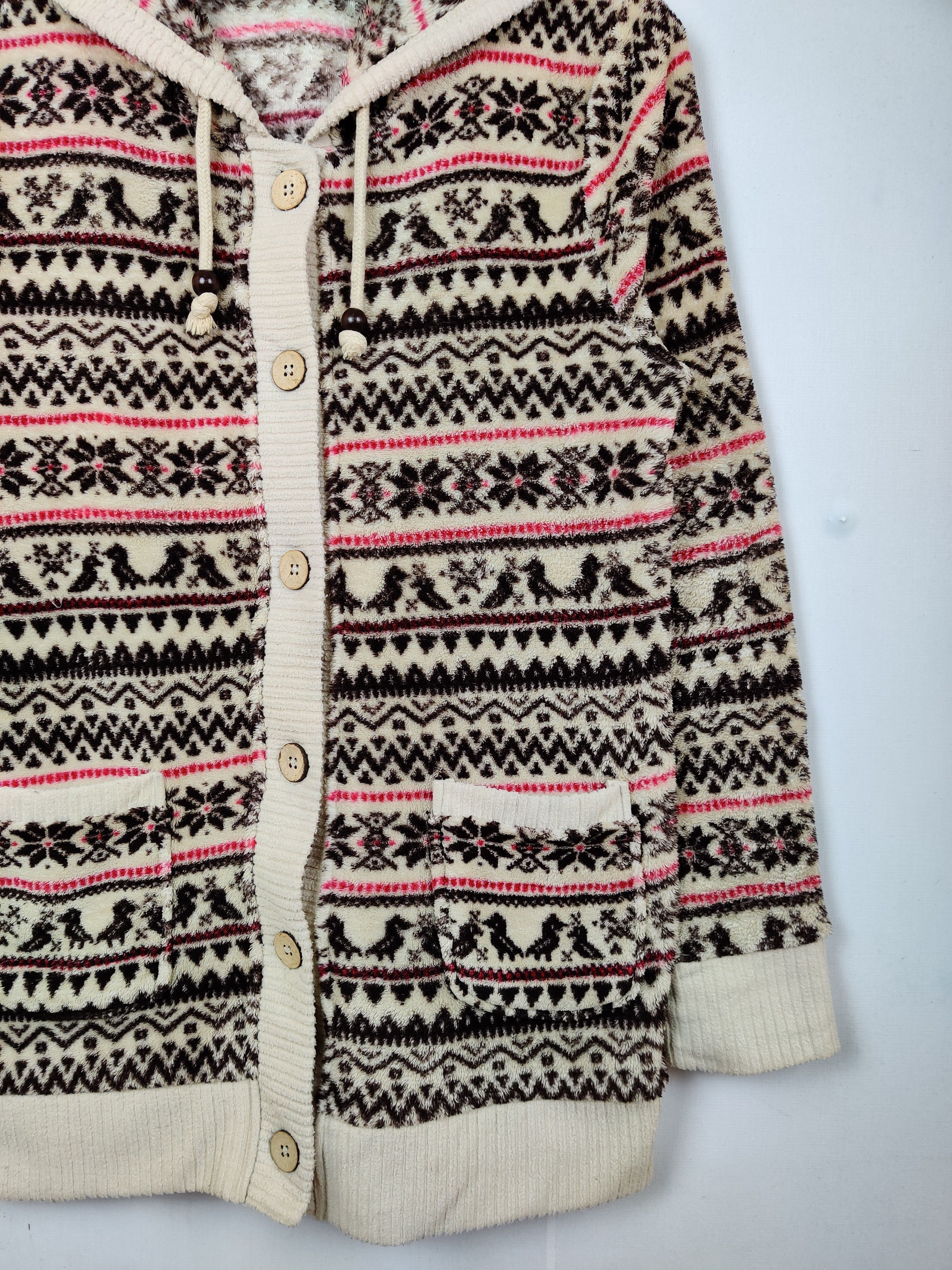 Japanese Brand Vintage Ganiel Fleece Navajo Hoodie Size US L / EU 52-54 / 3 - 3 Thumbnail