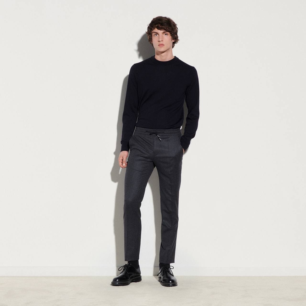 Sandro Sandro Wool Joggers Pants Size US 30 / EU 46 - 4 Thumbnail