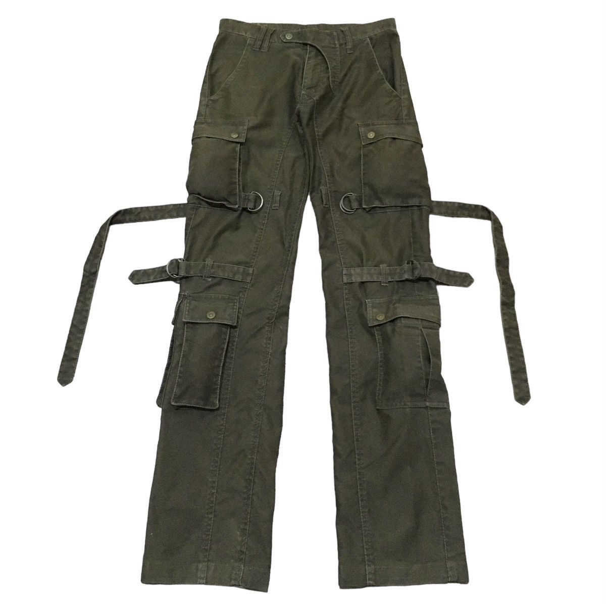 If Six Was Nine × Japanese Brand Rare Vintage Japanese Brand On Board Bondage Pants 1990s Size US 28 / EU 44 - 1 Thumbnail