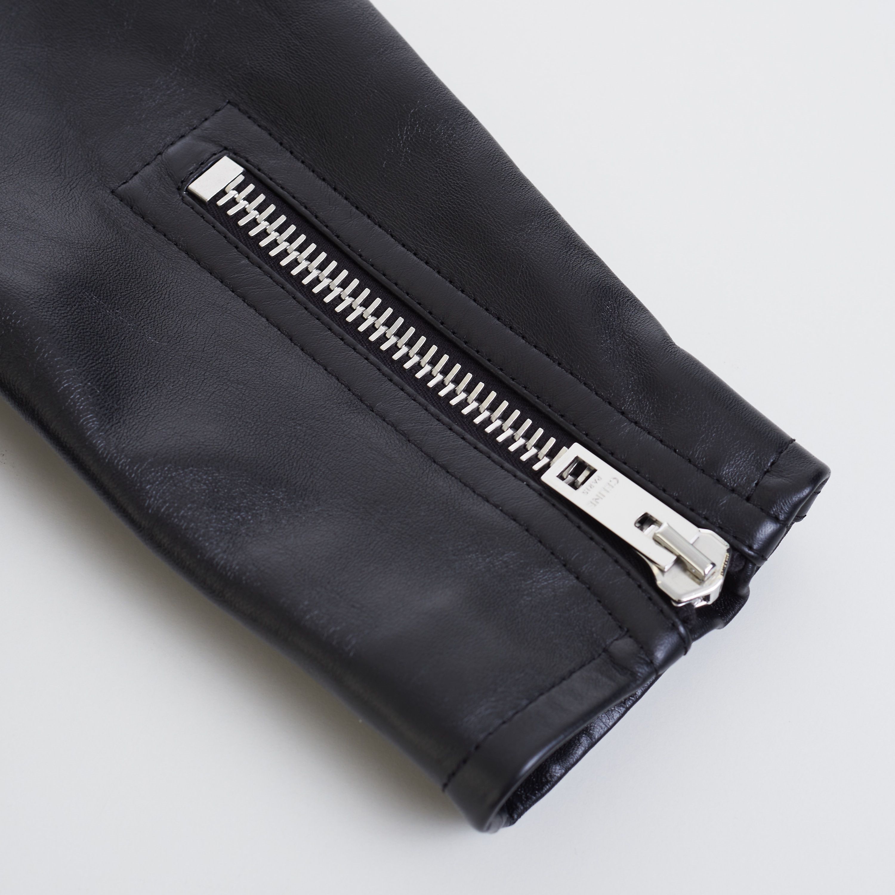 Celine Loose Fit Biker Jacket In Soft Lambskin Leather Size US M / EU 48-50 / 2 - 18 Thumbnail