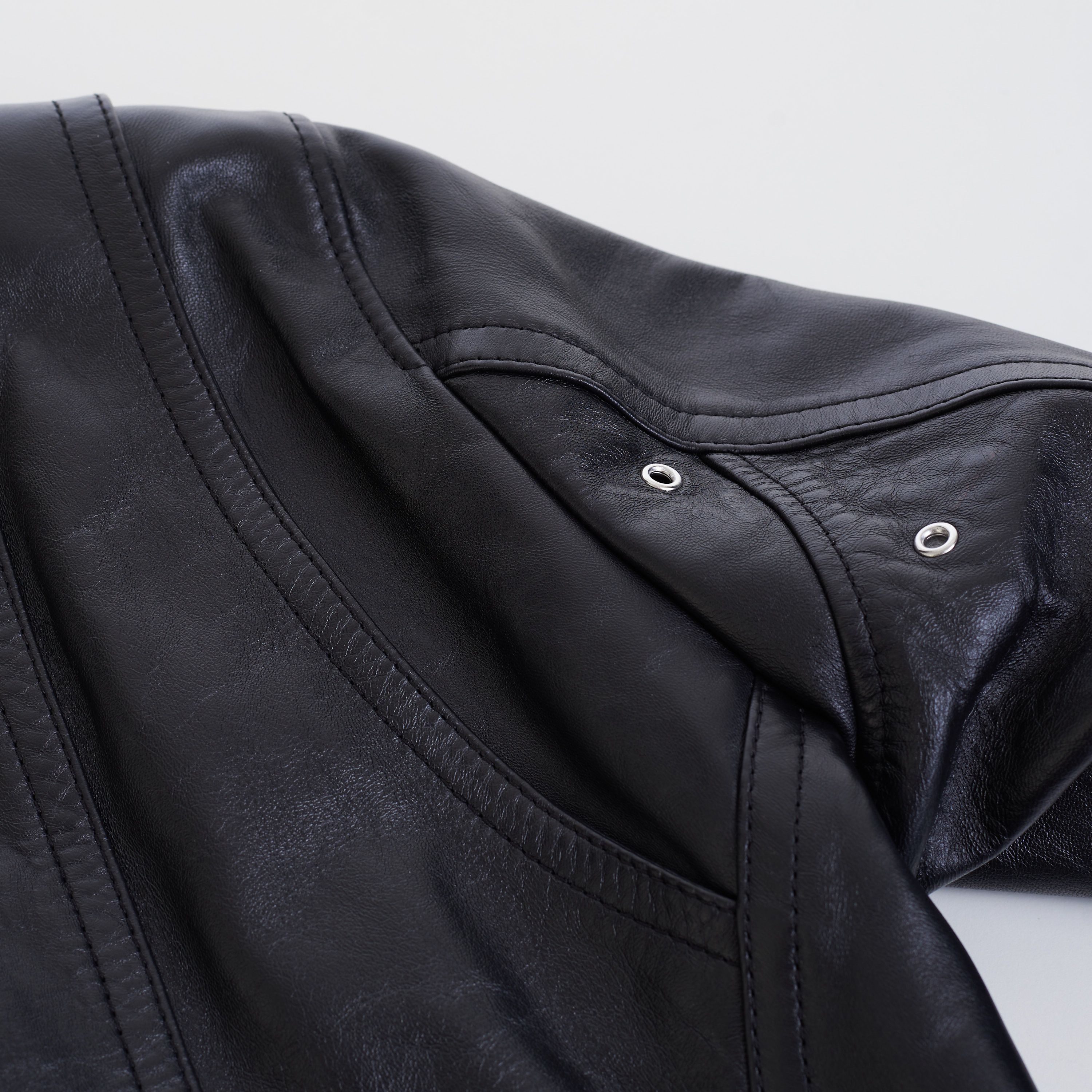 Celine Loose Fit Biker Jacket In Soft Lambskin Leather Size US M / EU 48-50 / 2 - 23 Thumbnail