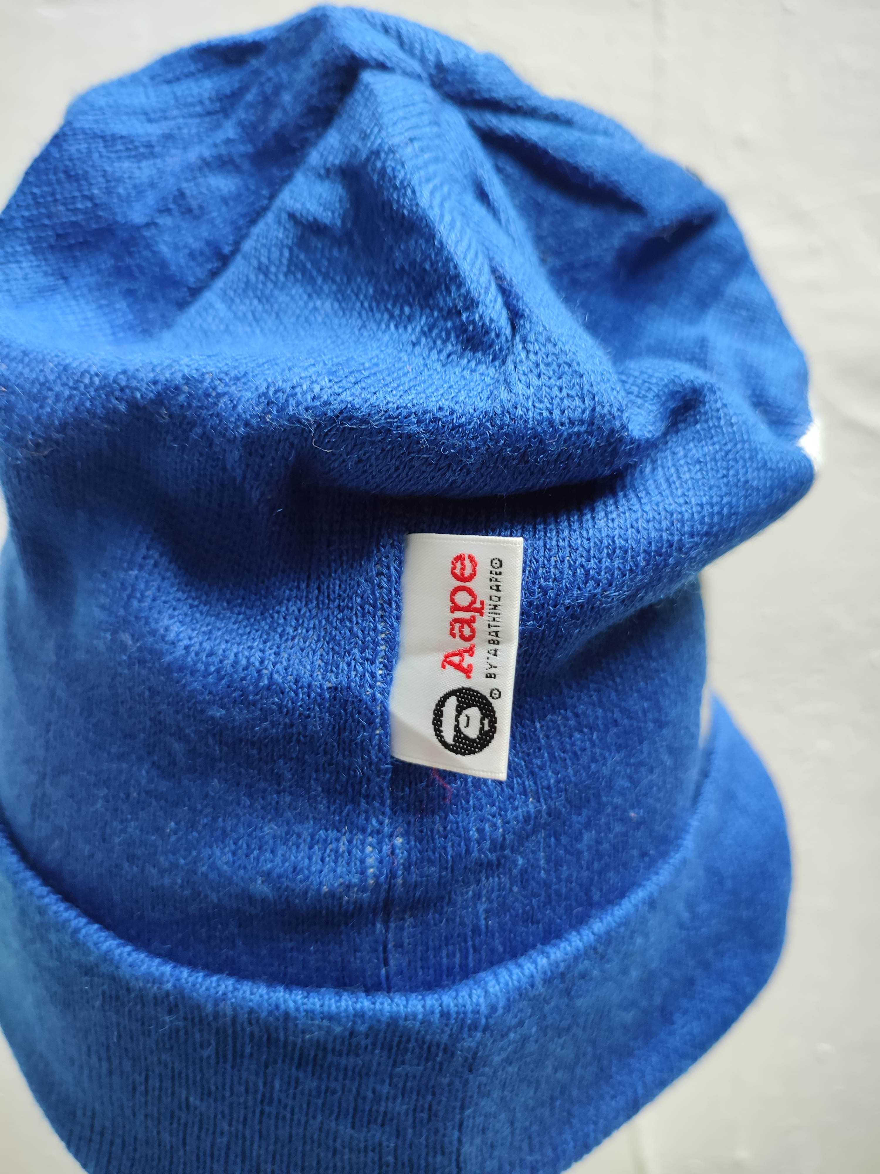Aape 🔥Aape by A bathing ape Beanie Big Logo Design Hats Size ONE SIZE - 7 Thumbnail