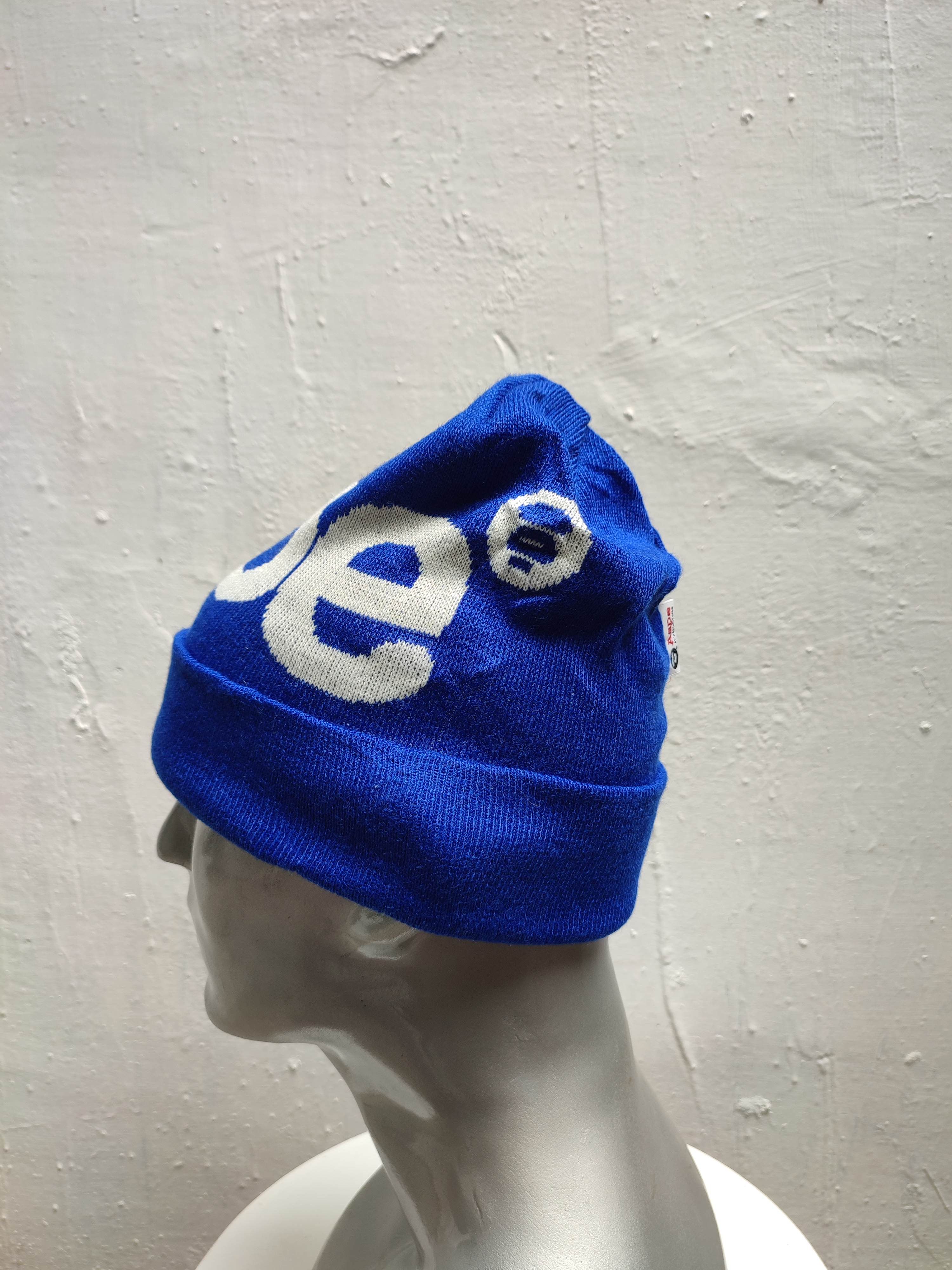 Aape 🔥Aape by A bathing ape Beanie Big Logo Design Hats Size ONE SIZE - 5 Thumbnail