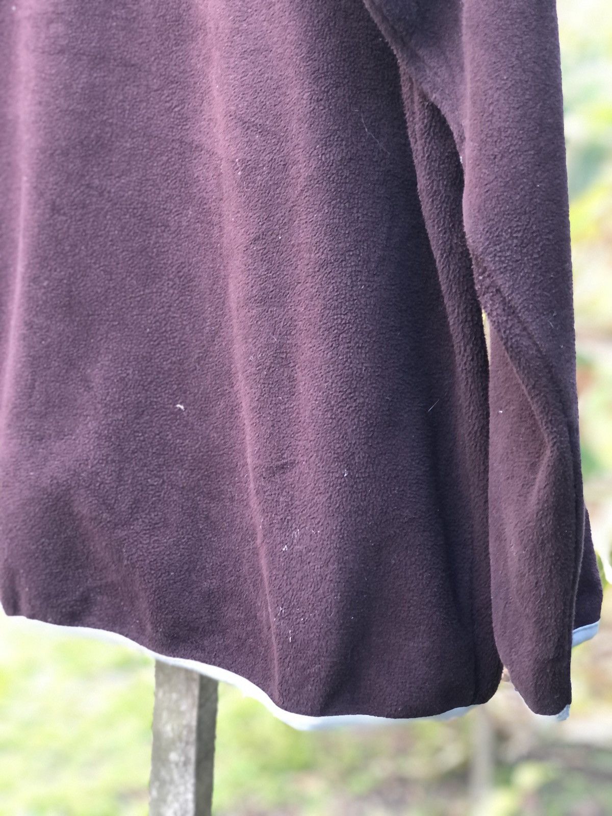 Japanese Brand Vintage Brown Fleece Zipper Sweater by C.L.J Size US L / EU 52-54 / 3 - 6 Thumbnail