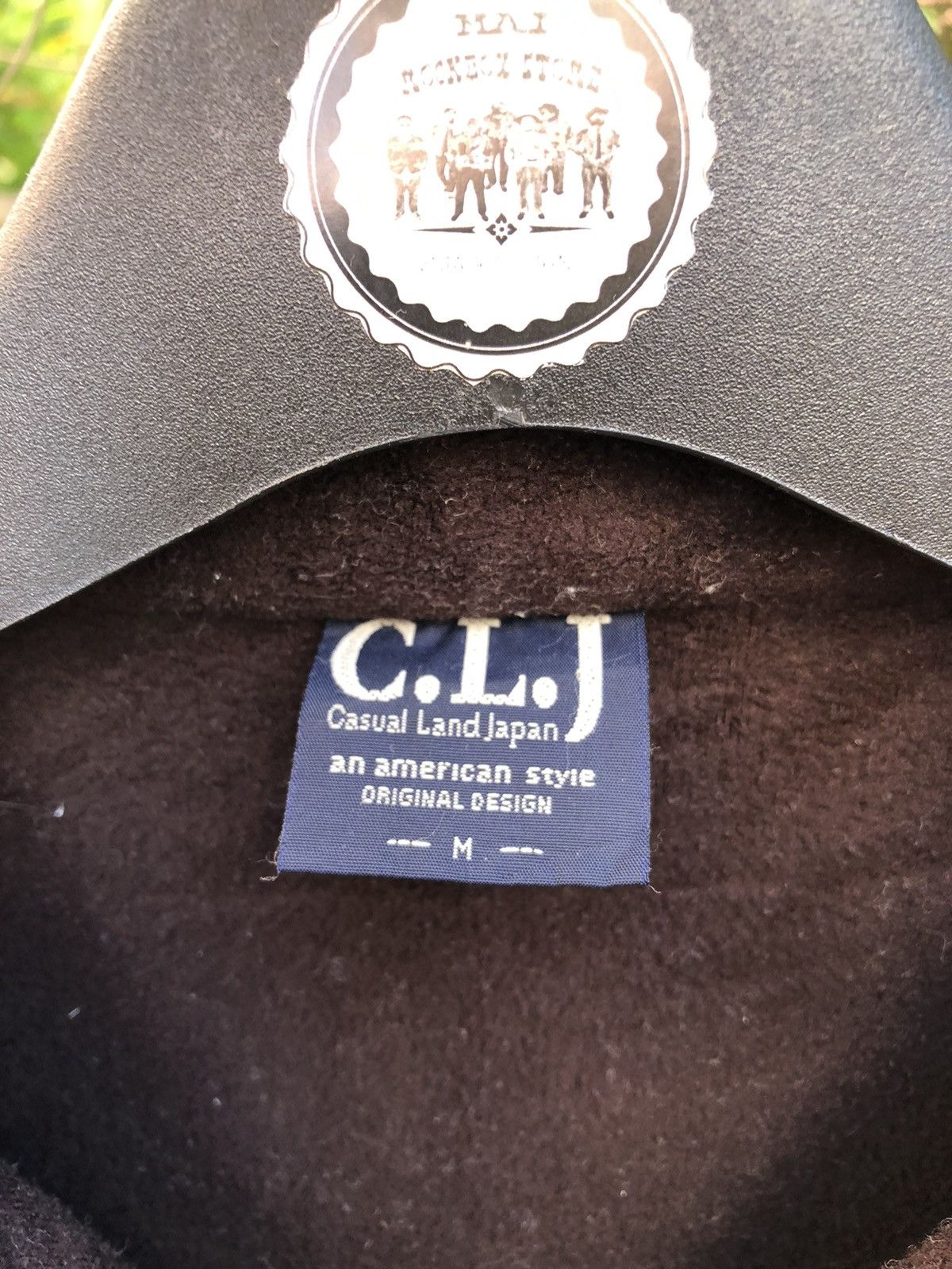 Japanese Brand Vintage Brown Fleece Zipper Sweater by C.L.J Size US L / EU 52-54 / 3 - 9 Thumbnail