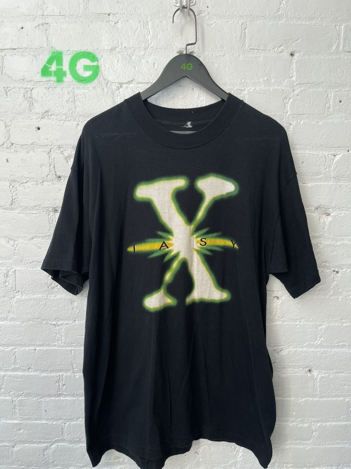 Vintage Vintage ECSTASY XTACY DRUG SHIRT 4Gseller Size US XL / EU 56 / 4 - 2 Thumbnail