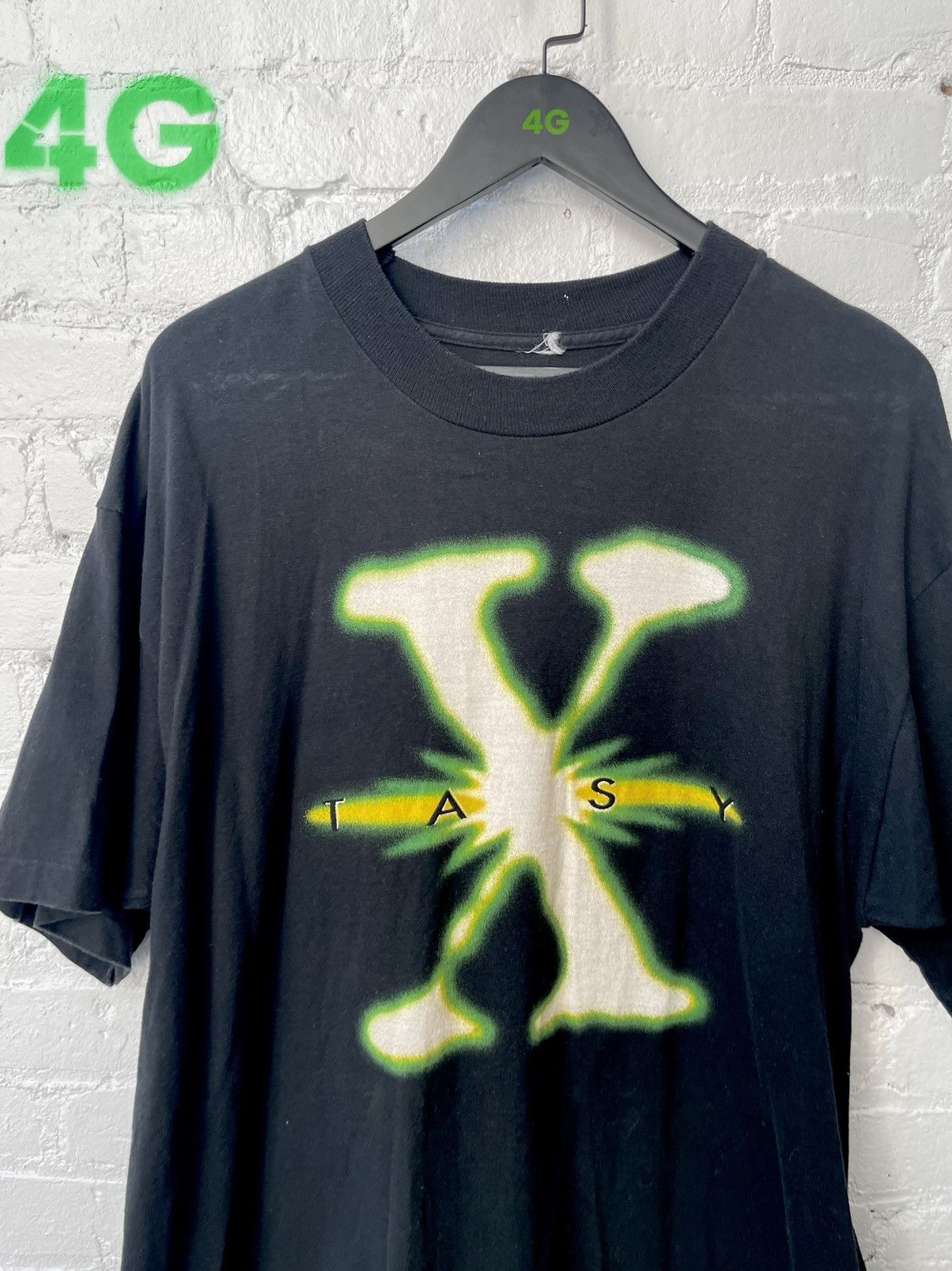 Image of Vintage Ecstasy Xtacy Drug Shirt 4Gseller in Black, Men's (Size XL)