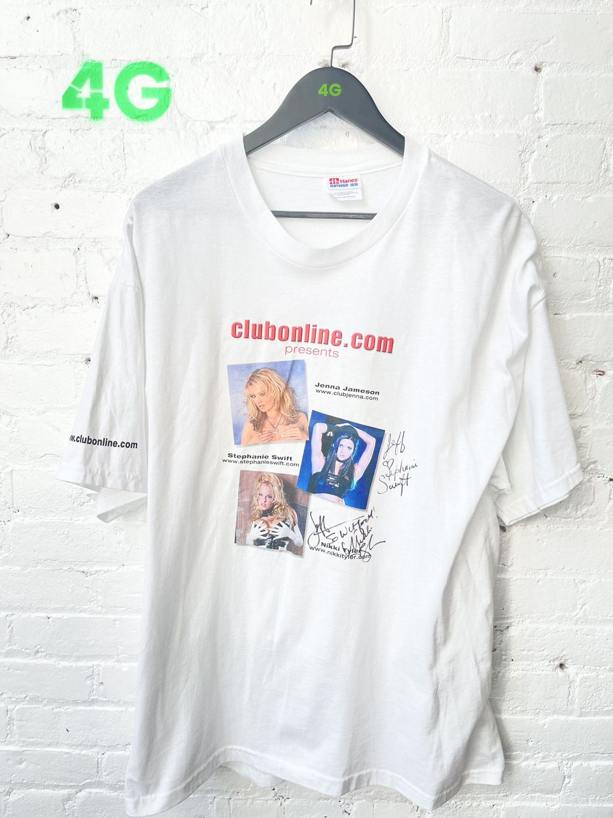 Vintage Vintage PORNSTAR SIGNED SHIRT Porn XXX 4Gseller Size US XL / EU 56 / 4 - 2 Thumbnail