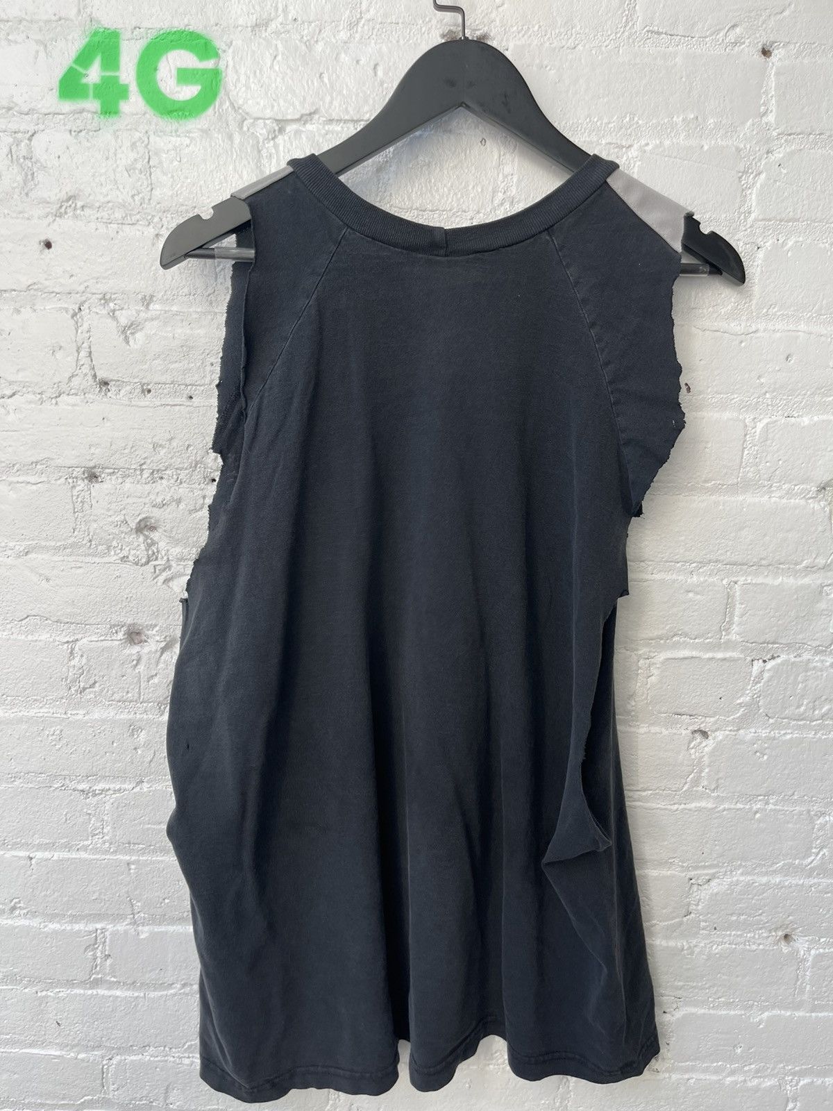 Marilyn Manson × Vintage Vintage 90s THRASHED Marilyn Manson Tank Top Shirt 4Gseller Size US XL / EU 56 / 4 - 8 Thumbnail