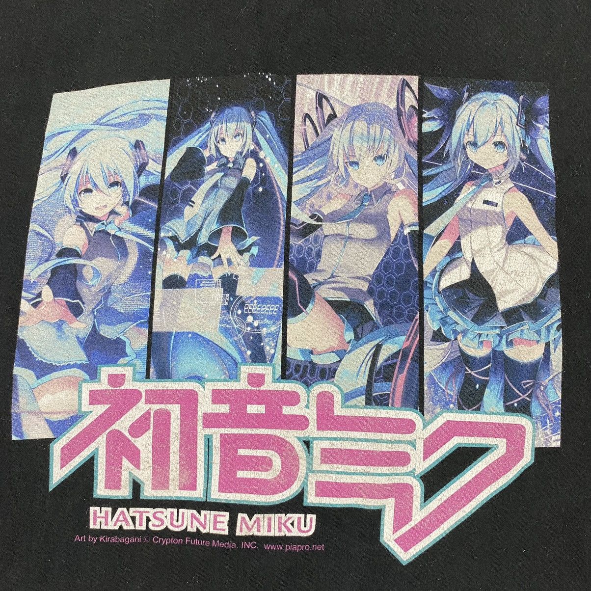 Anime 2000’s Vintage Hatsune Miku Vocaloid Software Promo T-Shirt Size US M / EU 48-50 / 2 - 4 Thumbnail