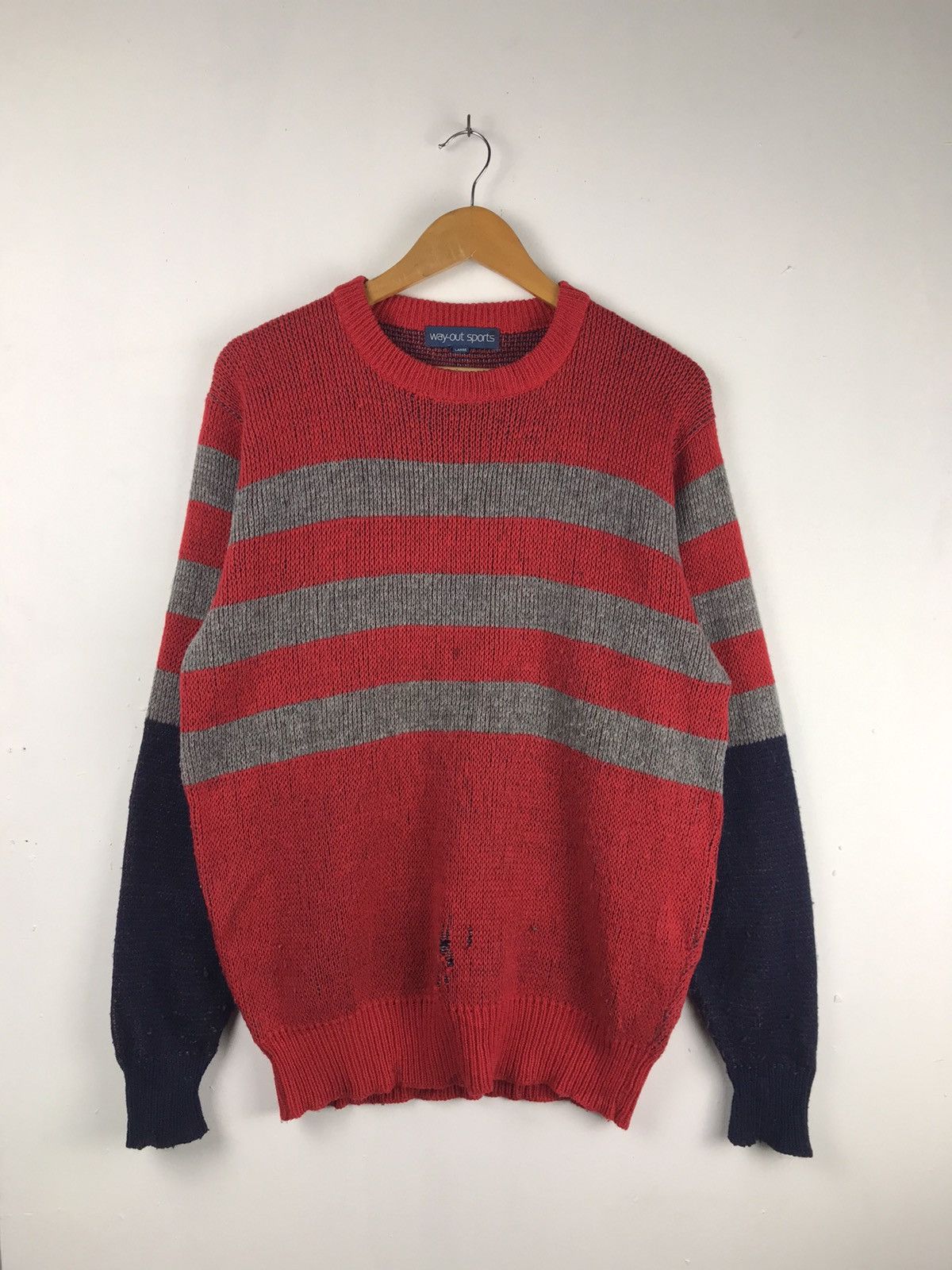 Way Out Sport Knitwear Big Logo