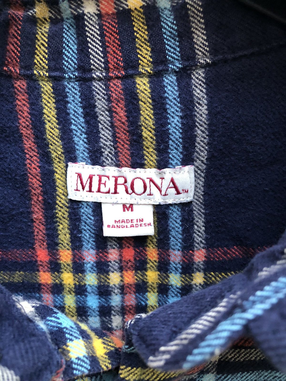 Merona Flannel Single Pocket Shirts Checkered by Merona Size US M / EU 48-50 / 2 - 11 Thumbnail