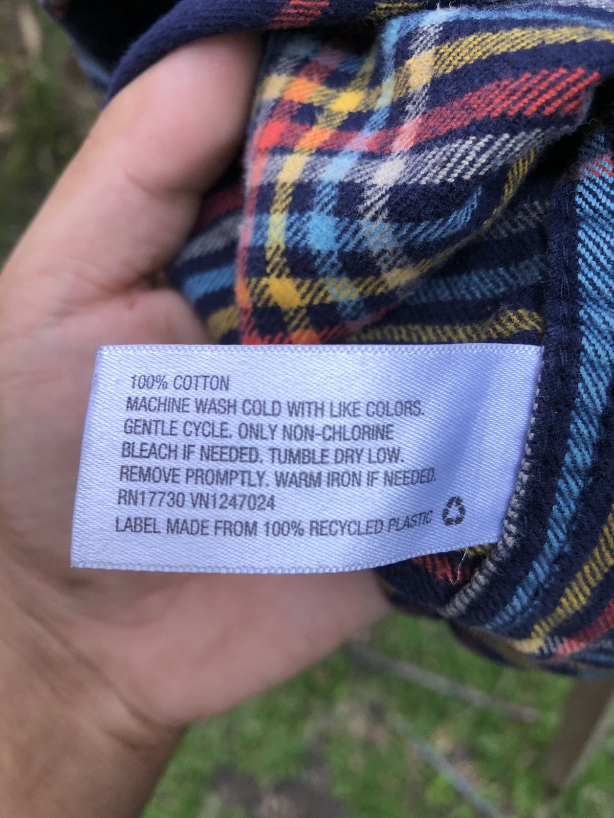 Merona Flannel Single Pocket Shirts Checkered by Merona Size US M / EU 48-50 / 2 - 12 Thumbnail