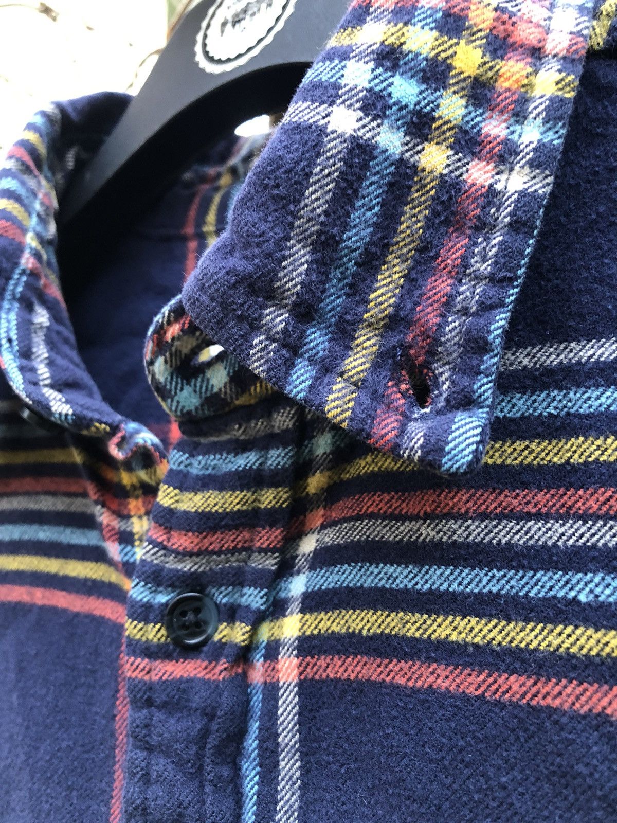 Merona Flannel Single Pocket Shirts Checkered by Merona Size US M / EU 48-50 / 2 - 7 Thumbnail