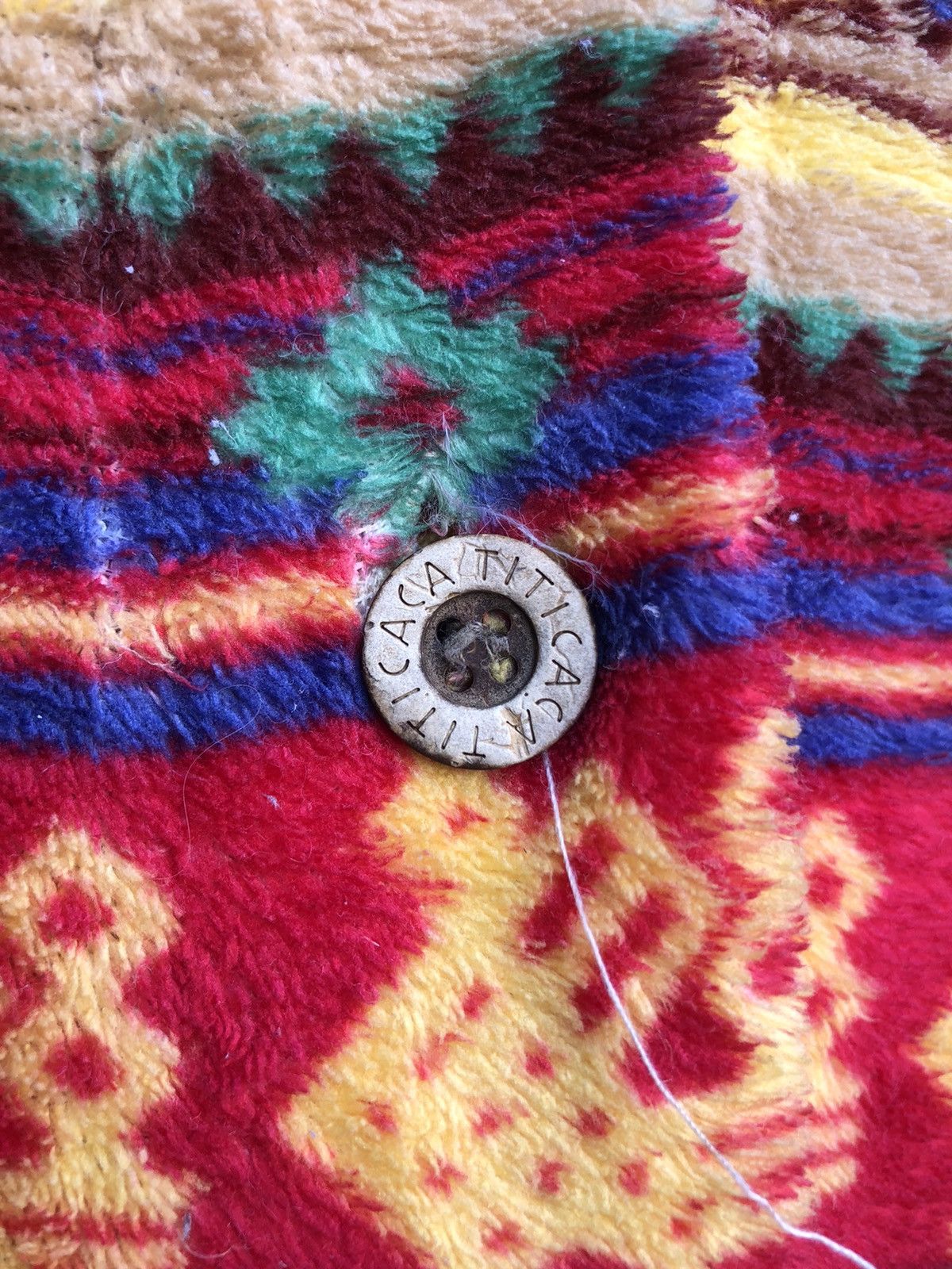 Japanese Brand Vintage 90's Fleece Navajo Native Sweater Hoodie Size S / US 4 / IT 40 - 7 Thumbnail