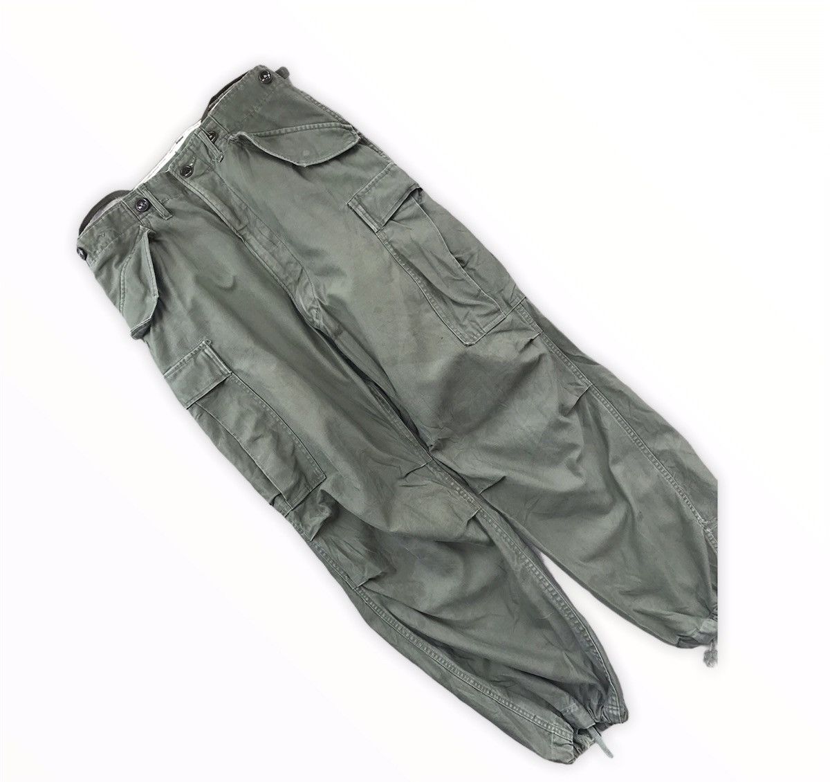 Japanese Brand Japanese Brand Military Parachute Tactical Cargo Pants Size US 31 - 11 Thumbnail