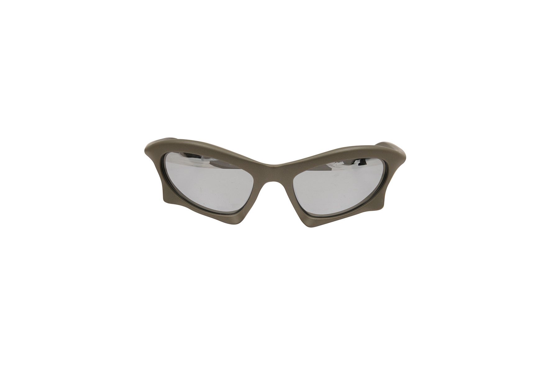 image of Balenciaga Bat Ruthenium Cat Eye Sunglasses Bb0229S Gray - 01710 in Grey, Men's