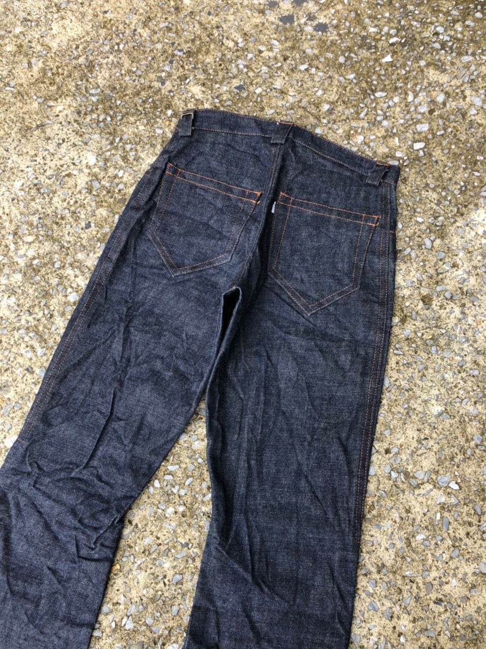 Japanese Brand Alissa Japan Fly Button Flare Denim Jeans Size 28" / US 6 / IT 42 - 2 Thumbnail