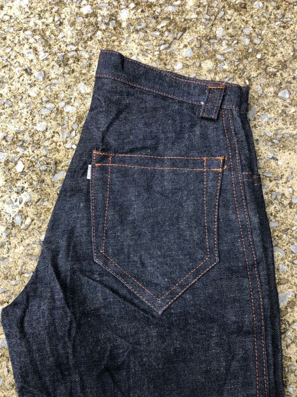 Japanese Brand Alissa Japan Fly Button Flare Denim Jeans Size 28" / US 6 / IT 42 - 7 Thumbnail