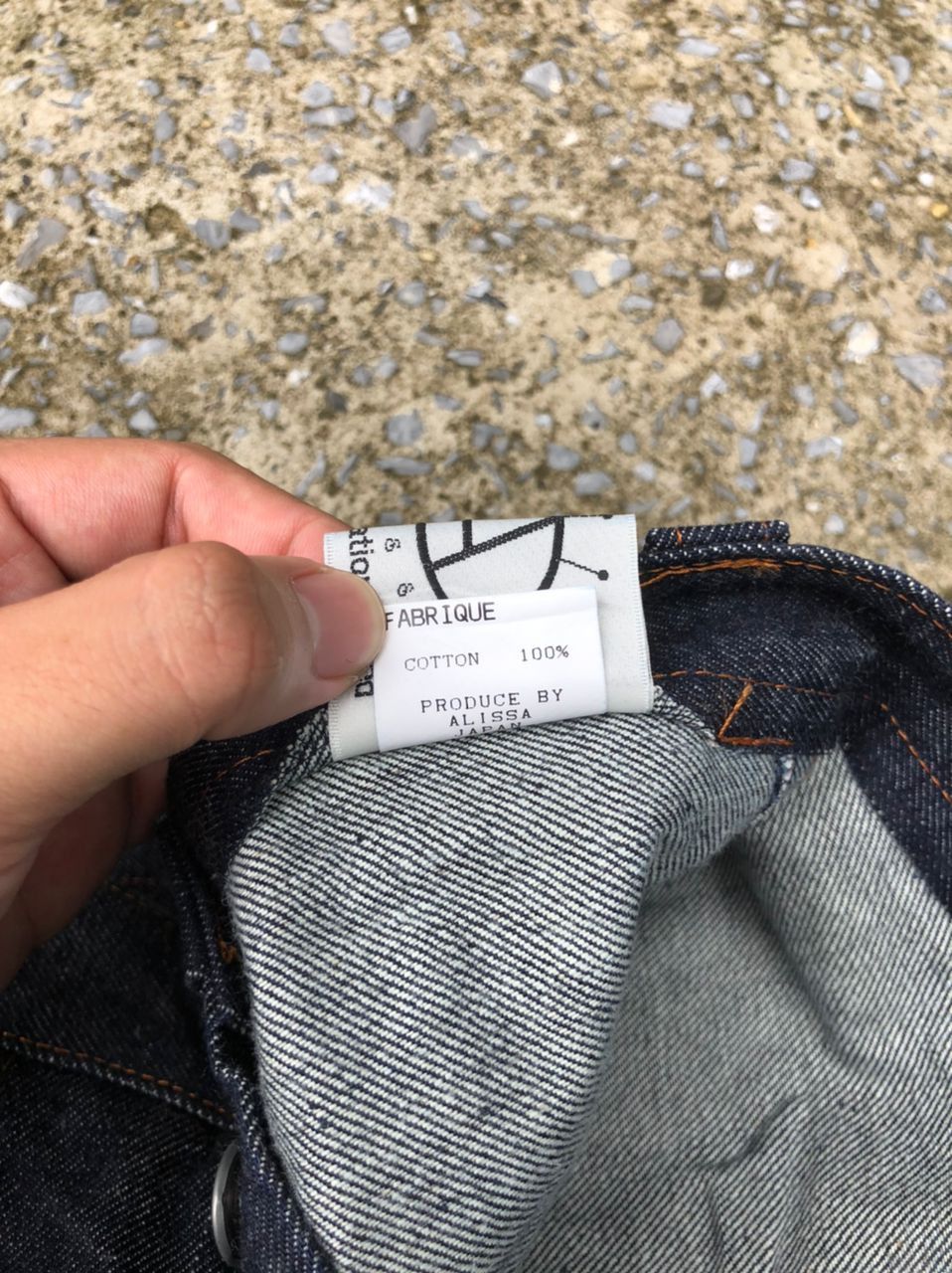 Japanese Brand Alissa Japan Fly Button Flare Denim Jeans Size 28" / US 6 / IT 42 - 6 Thumbnail
