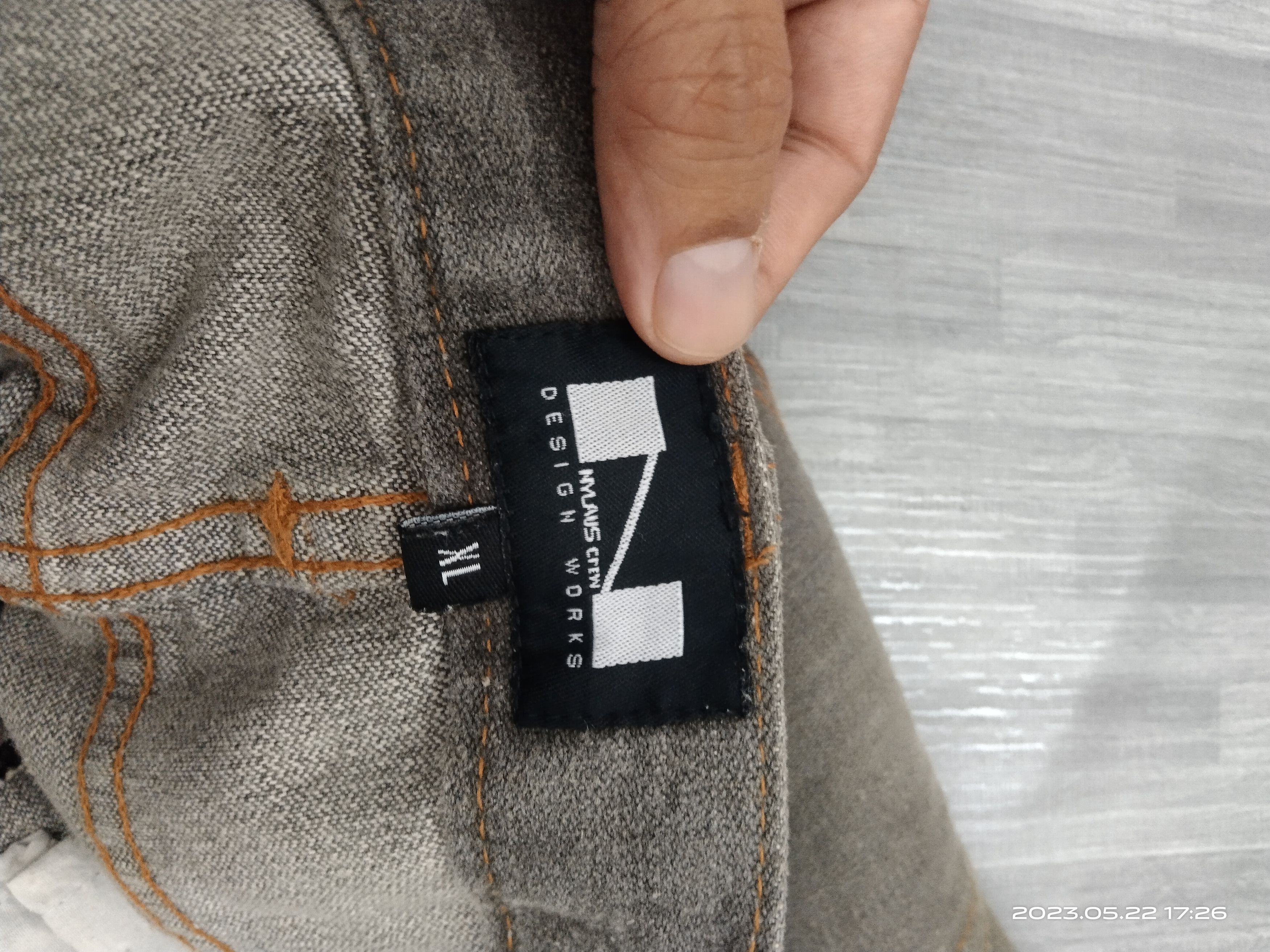Japanese Brand RiPED TWIST NYLAUS DENIM PANTS Size US 32 / EU 48 - 9 Thumbnail