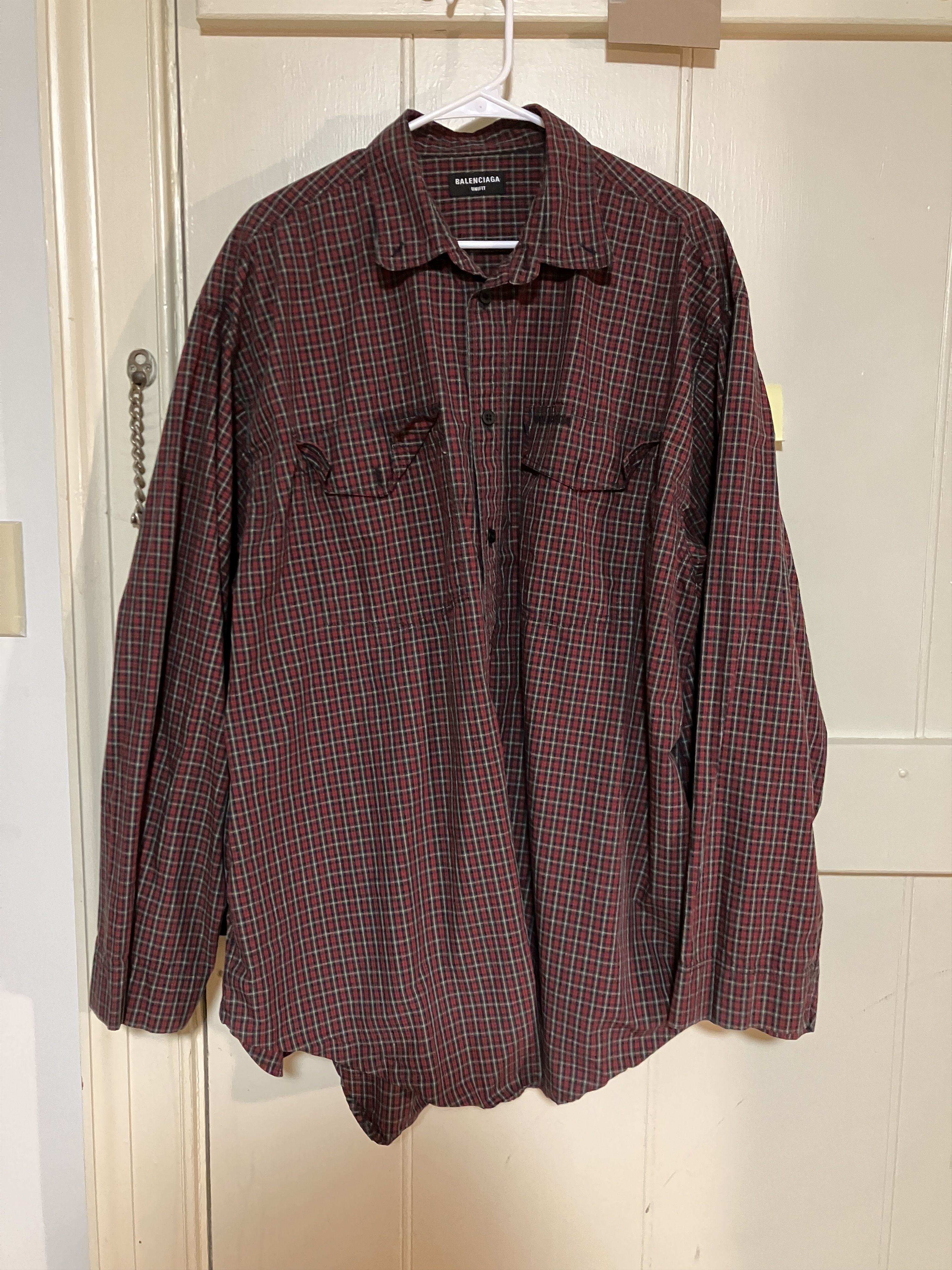 Balenciaga Summer 21 Oversized Grunge Shirt | Grailed