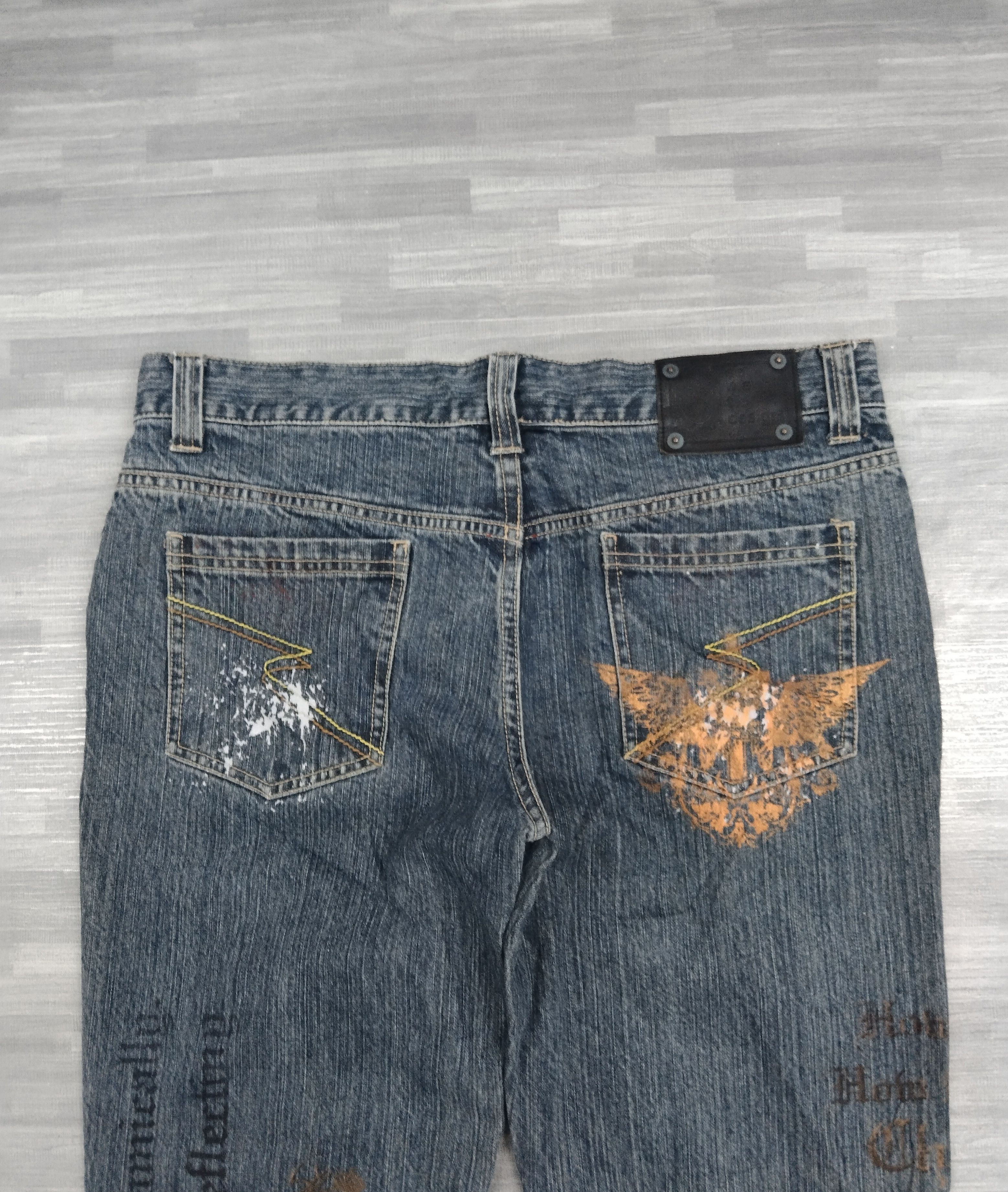 semanticdesign FLARE SICK iLLUSTRATION SEMANTIC DESIGN PANTS Size US 32 / EU 48 - 5 Thumbnail