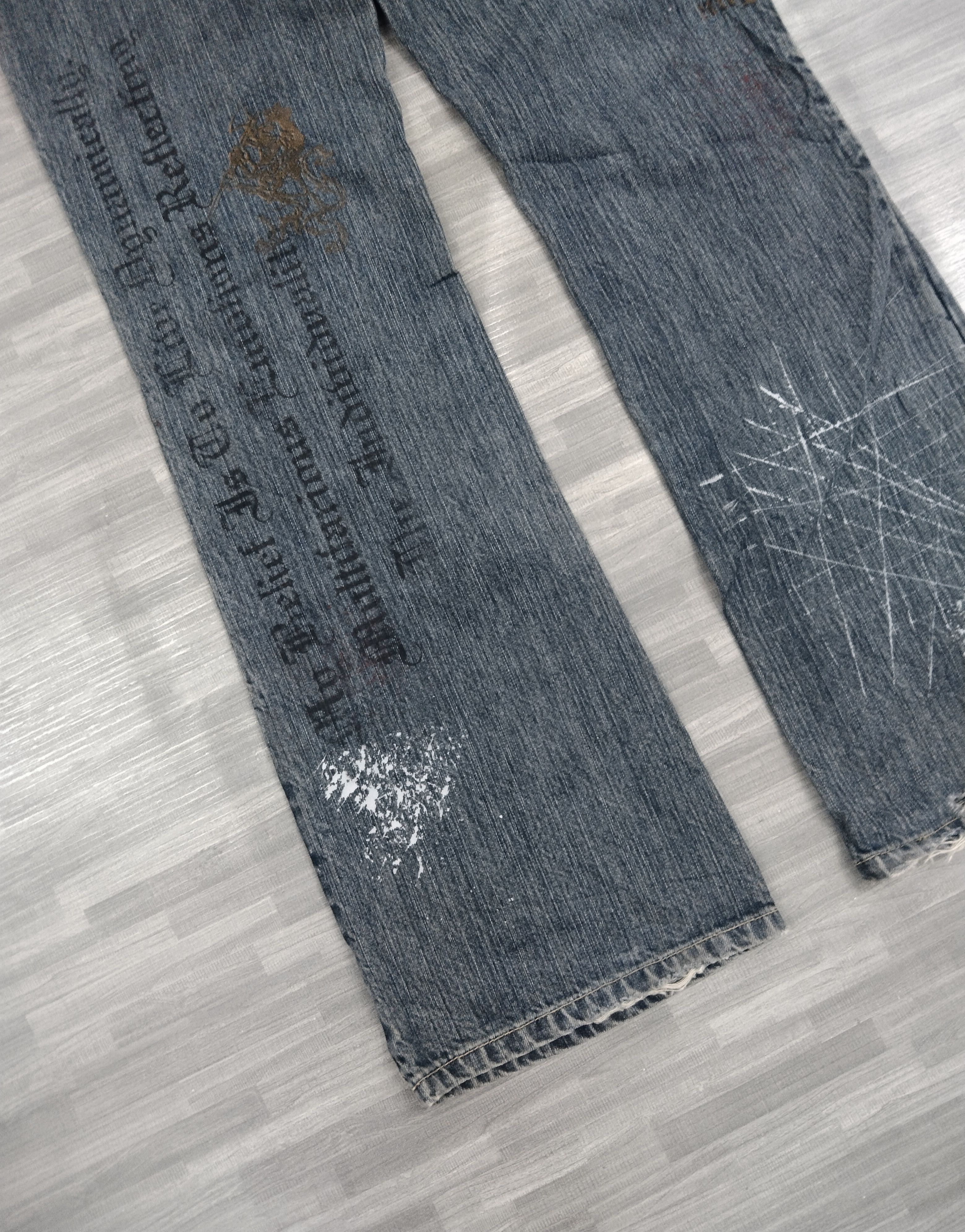 semanticdesign FLARE SICK iLLUSTRATION SEMANTIC DESIGN PANTS Size US 32 / EU 48 - 7 Thumbnail