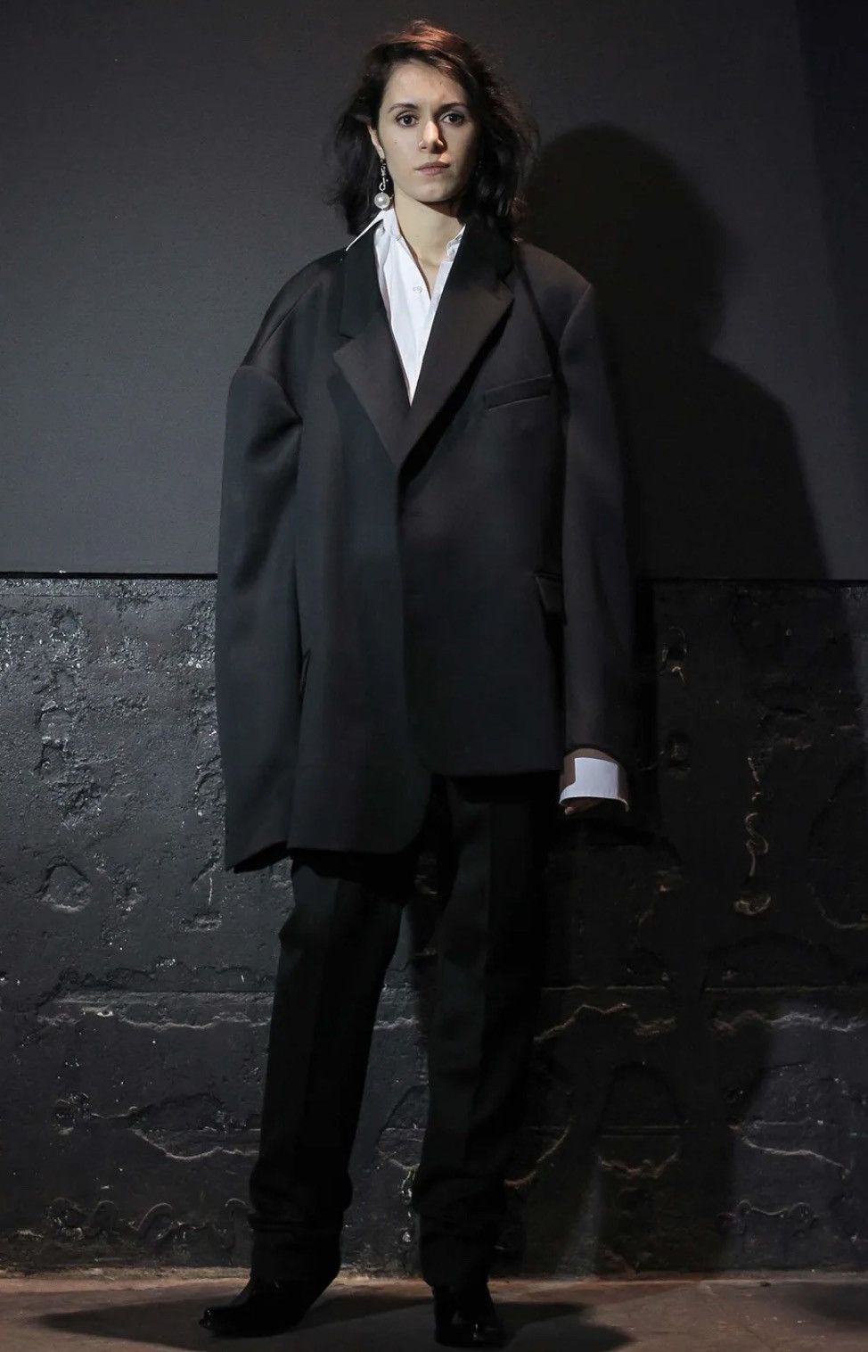 image of Vetements Steroid Blazer Aw15 in Black, Men's (Size 34R)