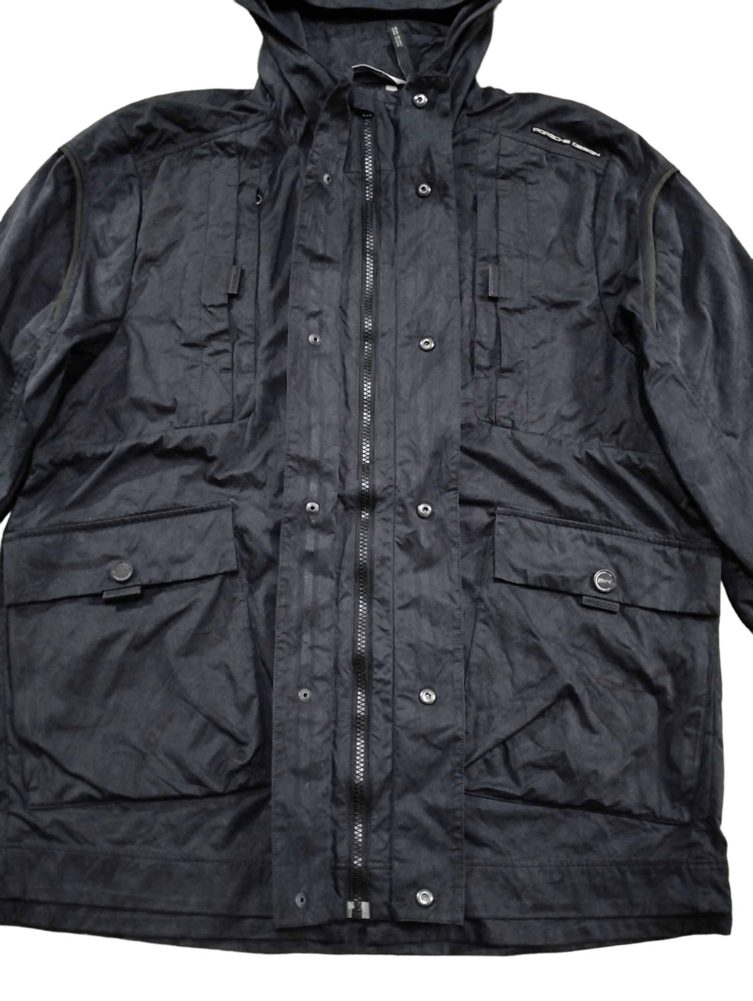 Adidas × Porsche Design Adidas x Porche Design Sports Nylon+Polyester Zipper Jacket Size US M / EU 48-50 / 2 - 5 Thumbnail