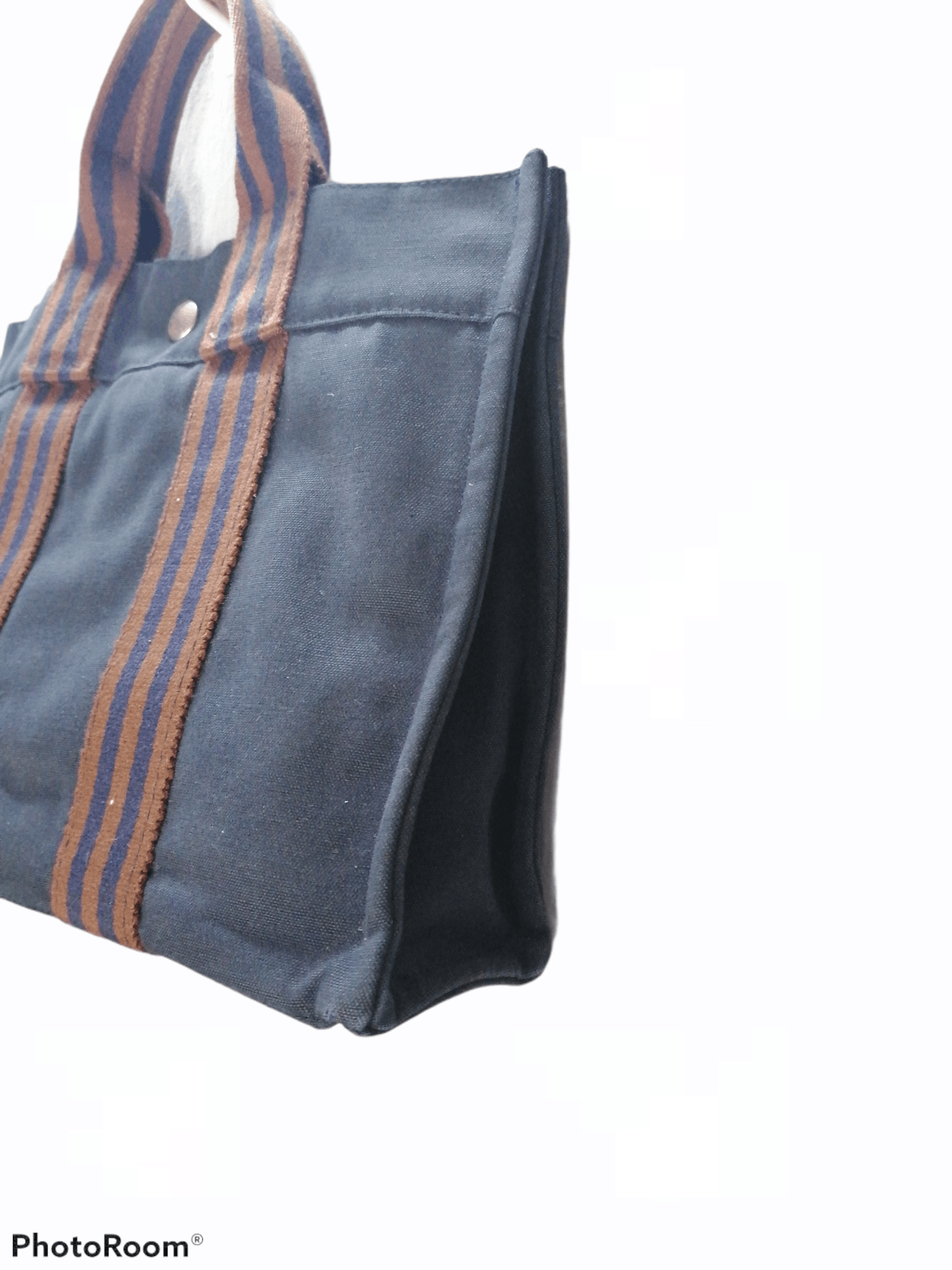 Hermes Vintage Hermes Canvas Small Tote / Dinner Bag RIRI Zipper Grailed