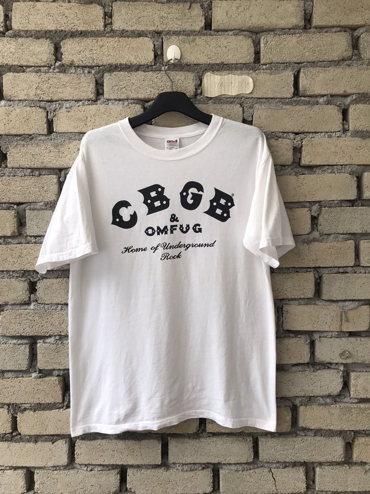 Anvil × Band Tees CBGB & Omfug Home Of Underground Rock Ramones Punk Size US M / EU 48-50 / 2 - 1 Thumbnail