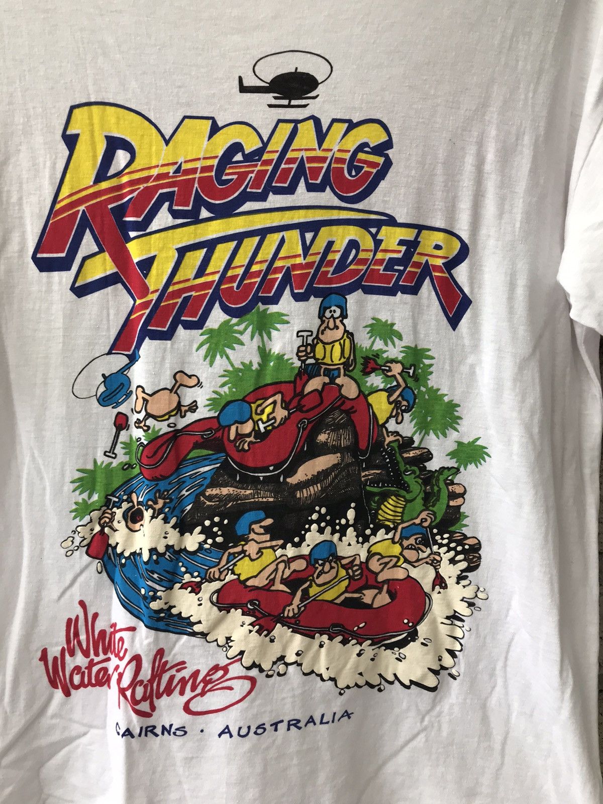 Man Made In Australia × Vintage Australia Racing Thunder White Water Rafting Tourist Size US S / EU 44-46 / 1 - 5 Thumbnail