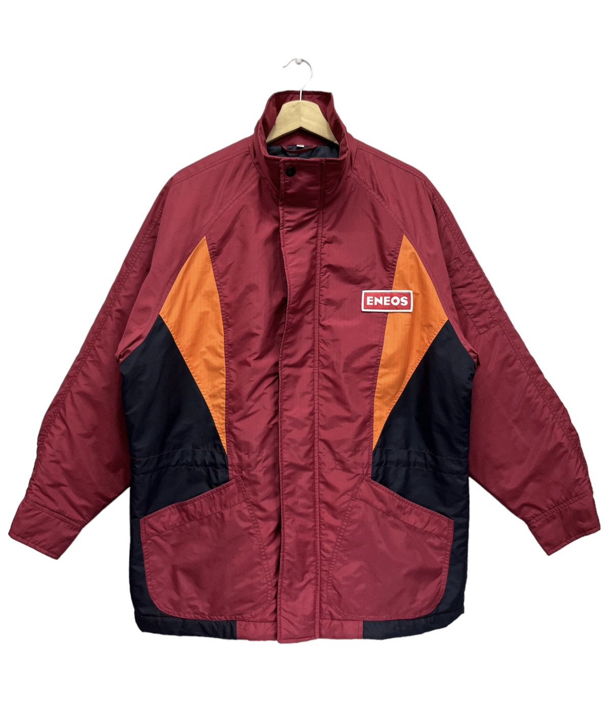Other ENEOS Spellout X INITIAL D Poly-Nylon Light Quilted Jacket Size US M / EU 48-50 / 2 - 7 Thumbnail