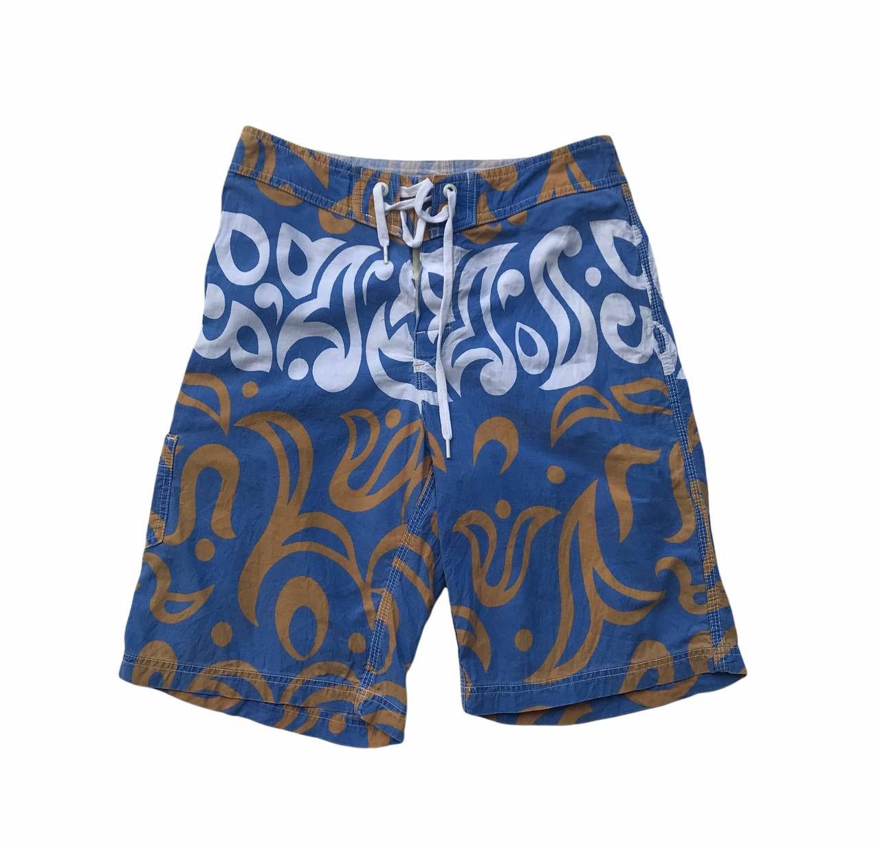 image of Stussy Usa Floral Surf Pants in Blue, Men's (Size 29)