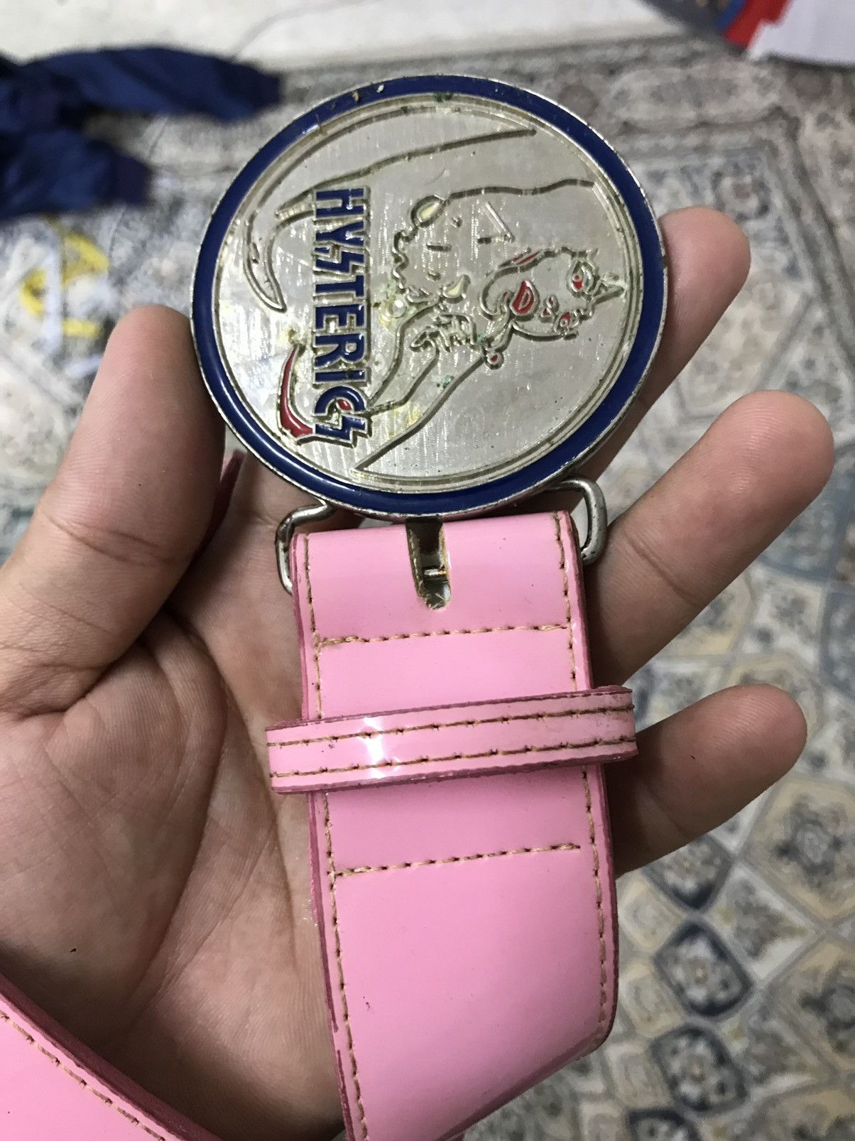 Hysteric Glamour Rare❗️Vintage Hysteric Glamour Naked Girl Belt Size 33-38 Size ONE SIZE - 7 Thumbnail
