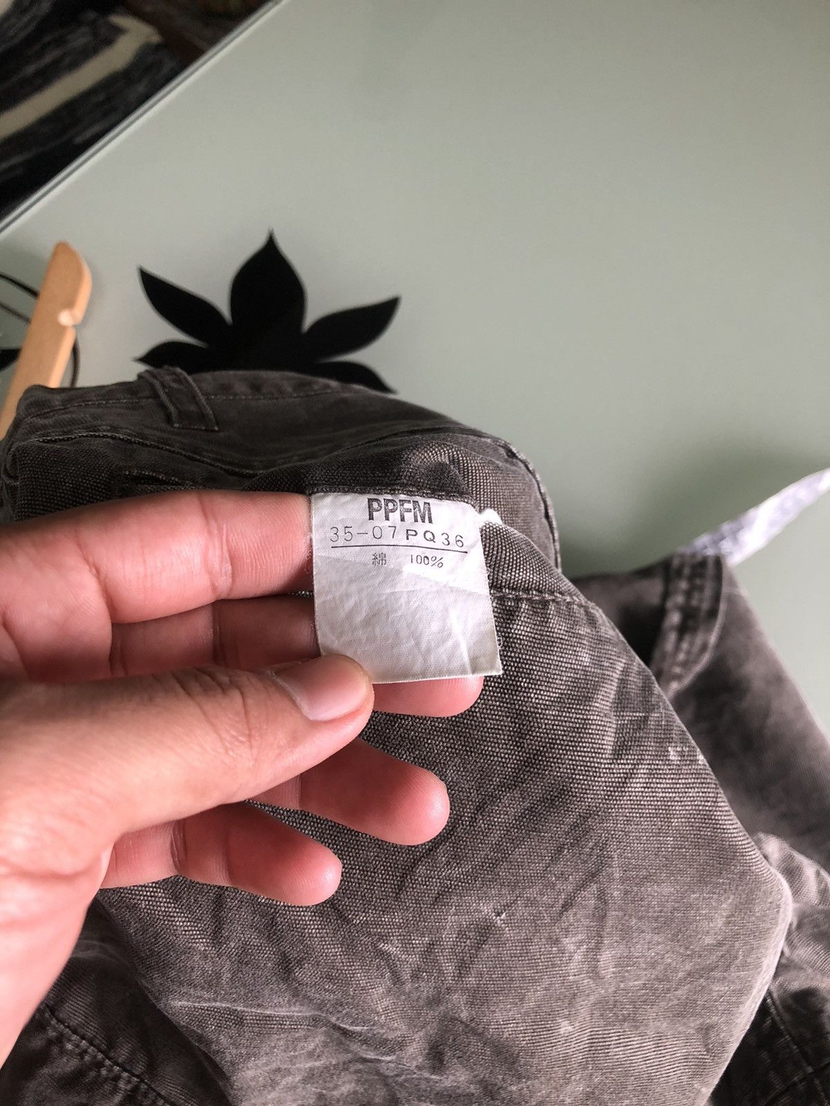 Japanese Brand Vintage PPFM Distressed Style Three Quater Cargo Pants Size US 30 / EU 46 - 16 Thumbnail