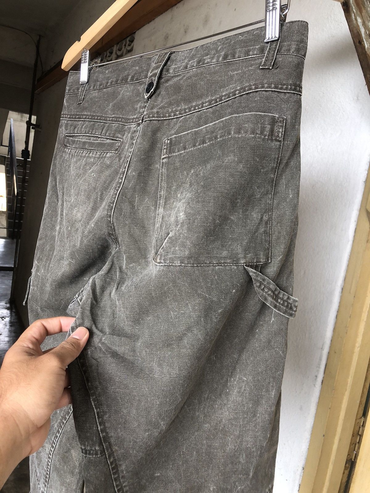 Japanese Brand Vintage PPFM Distressed Style Three Quater Cargo Pants Size US 30 / EU 46 - 12 Thumbnail