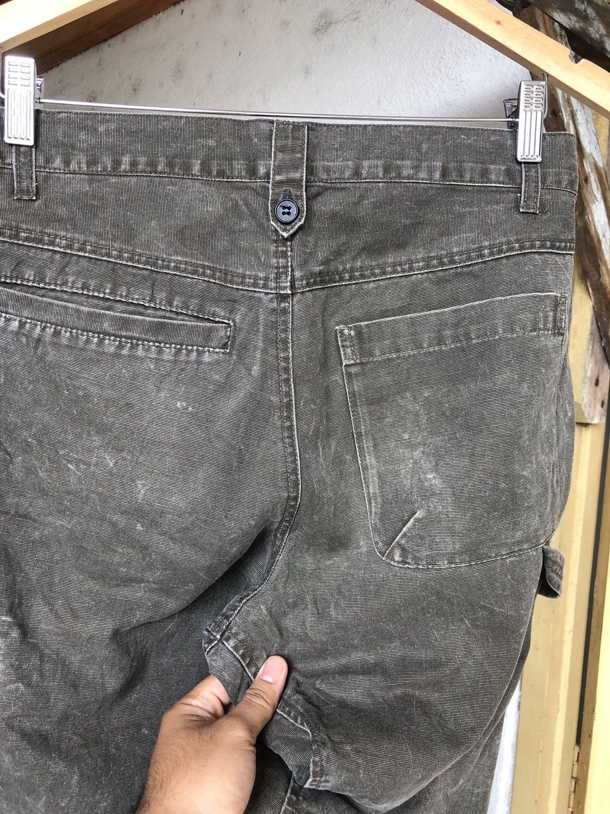 Japanese Brand Vintage PPFM Distressed Style Three Quater Cargo Pants Size US 30 / EU 46 - 14 Thumbnail