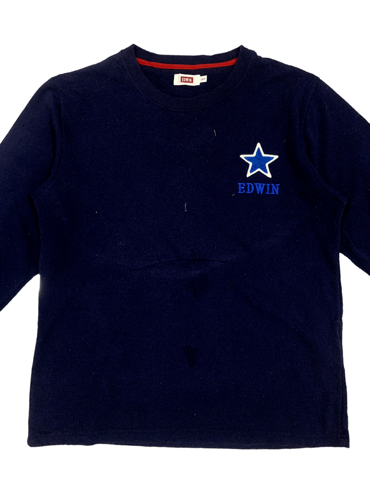 Edwin × Japanese Brand Vintage Edwin Signature Logo Classic Sweatshirt Size US M / EU 48-50 / 2 - 3 Thumbnail