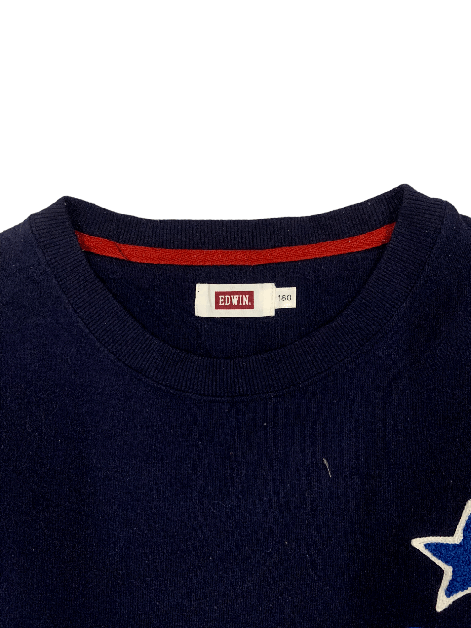 Edwin × Japanese Brand Vintage Edwin Signature Logo Classic Sweatshirt Size US M / EU 48-50 / 2 - 2 Thumbnail
